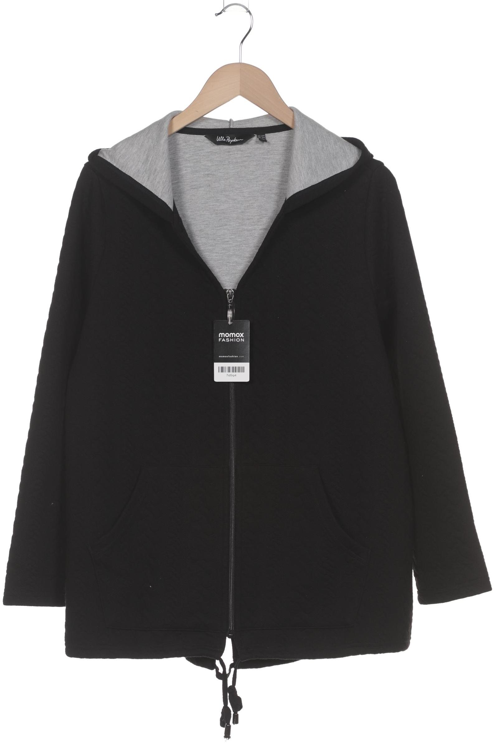 

Ulla Popken Damen Kapuzenpullover, schwarz, Gr. 42
