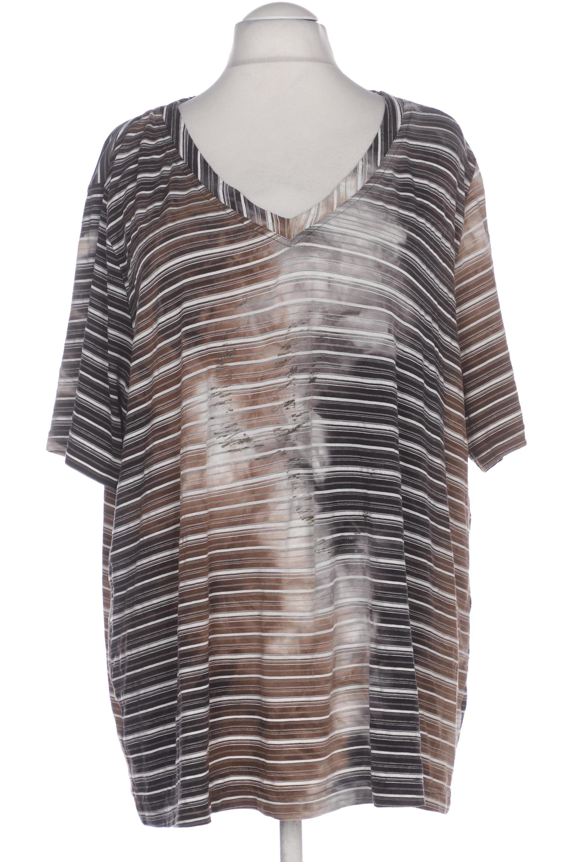 

Ulla Popken Damen T-Shirt, grau, Gr. 56