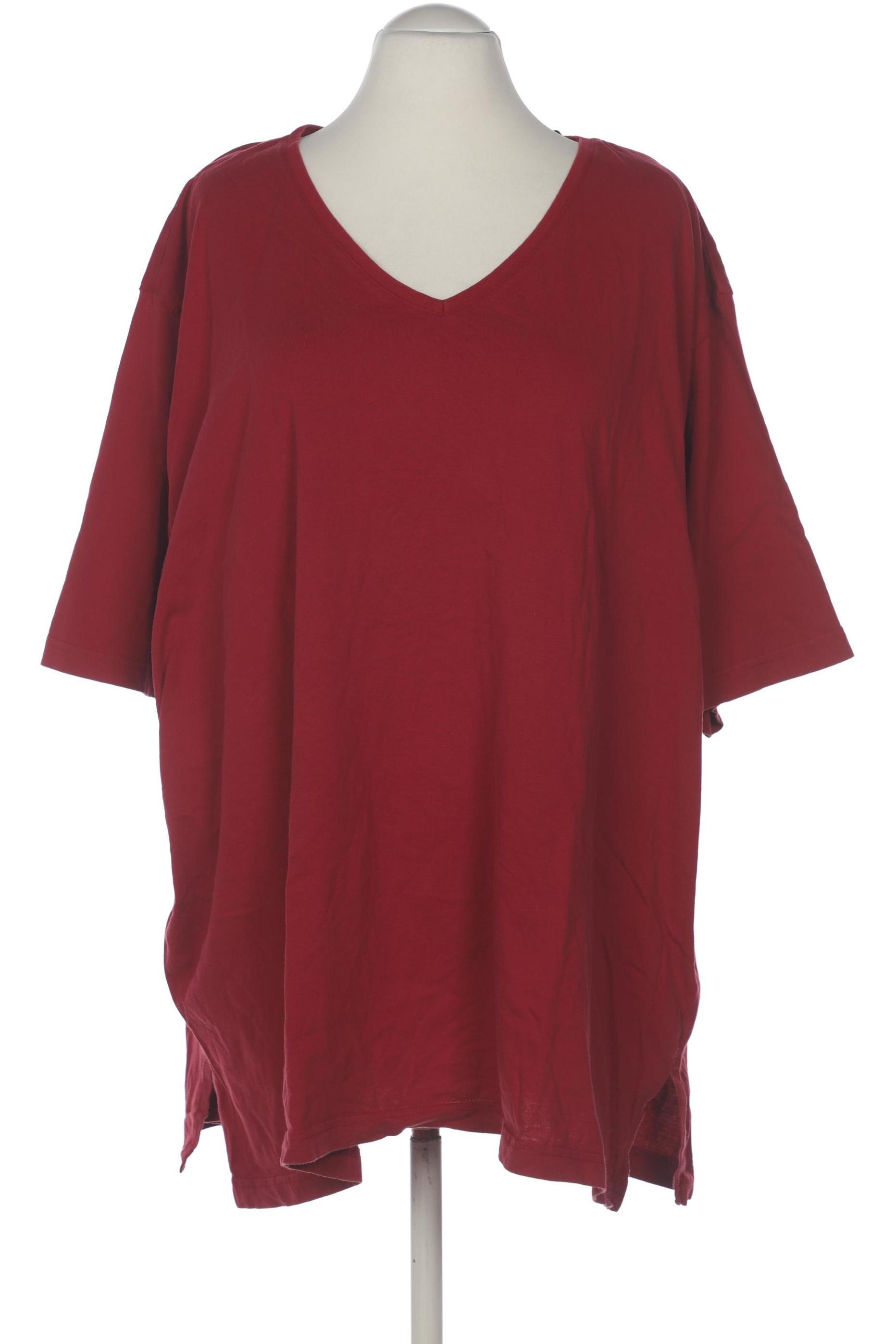 

Ulla Popken Damen T-Shirt, bordeaux, Gr. 58