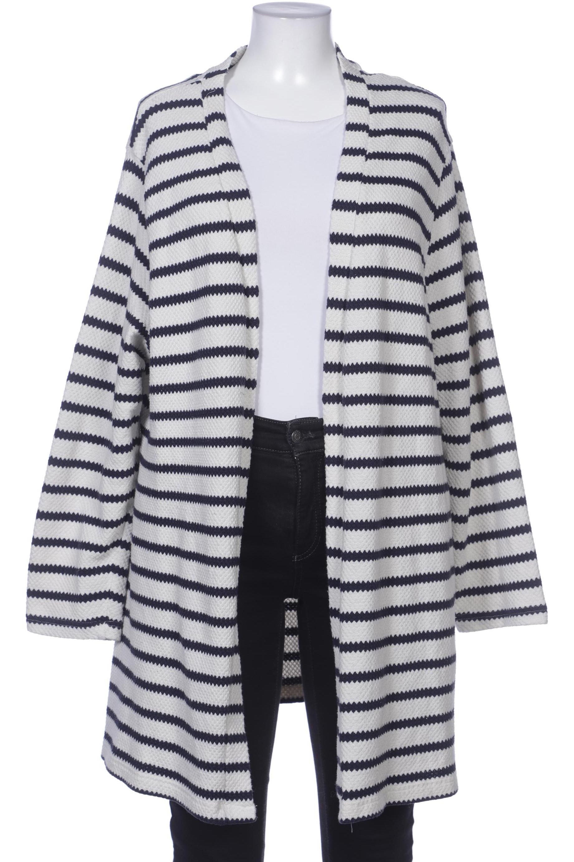 

Ulla Popken Damen Strickjacke, weiß, Gr. 50