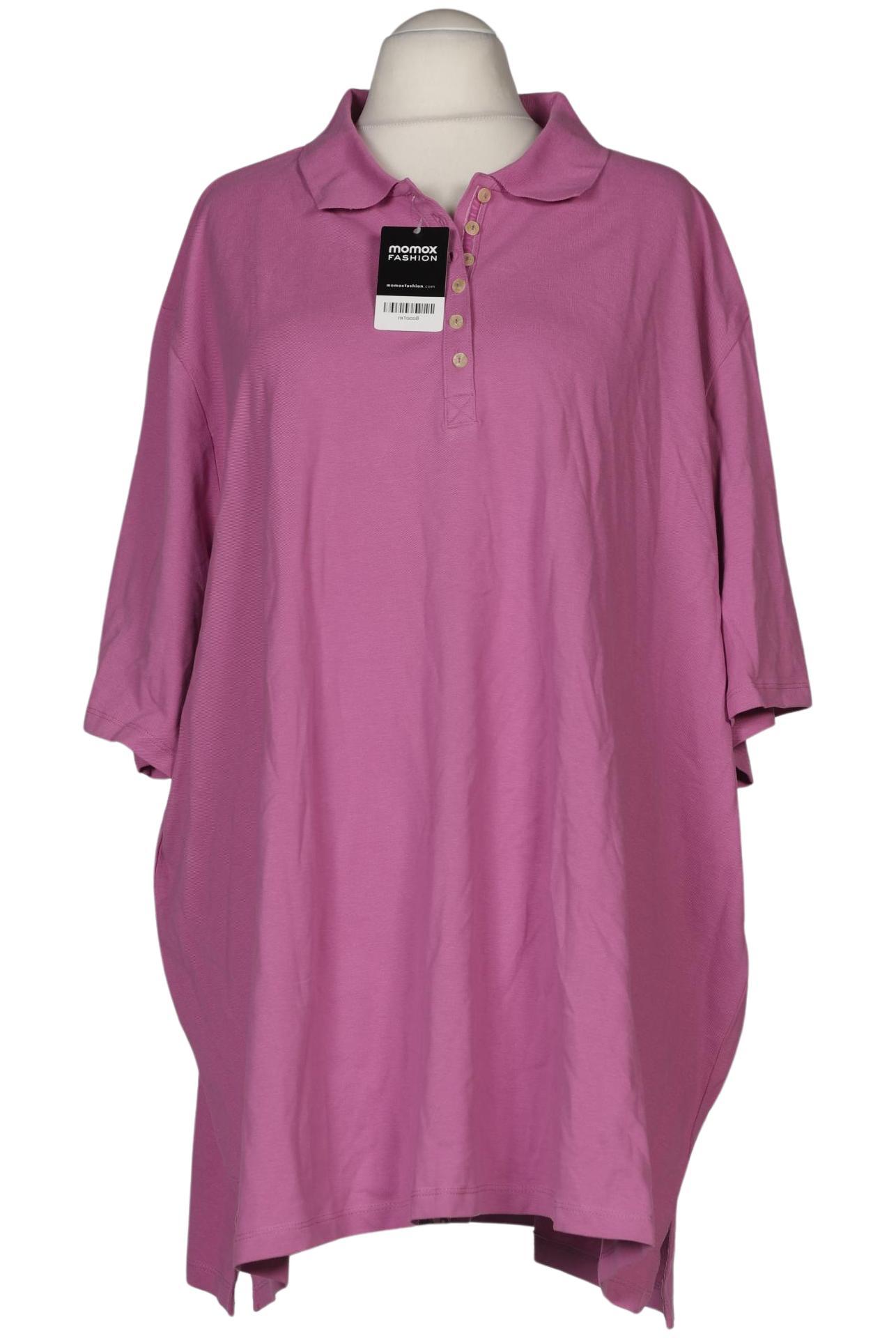 

Ulla Popken Damen Poloshirt, pink, Gr. 62