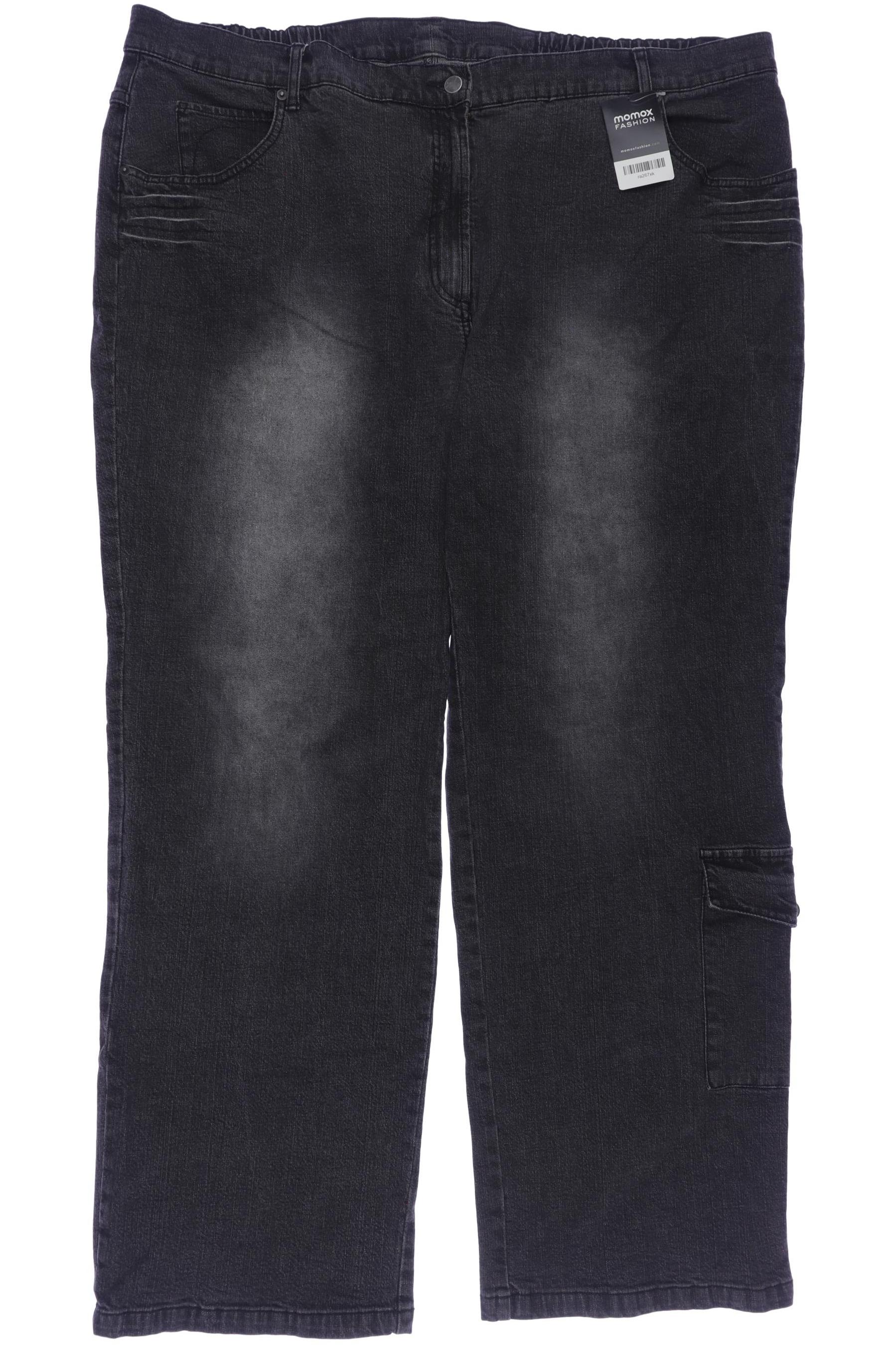 

Ulla Popken Damen Jeans, grau, Gr. 52