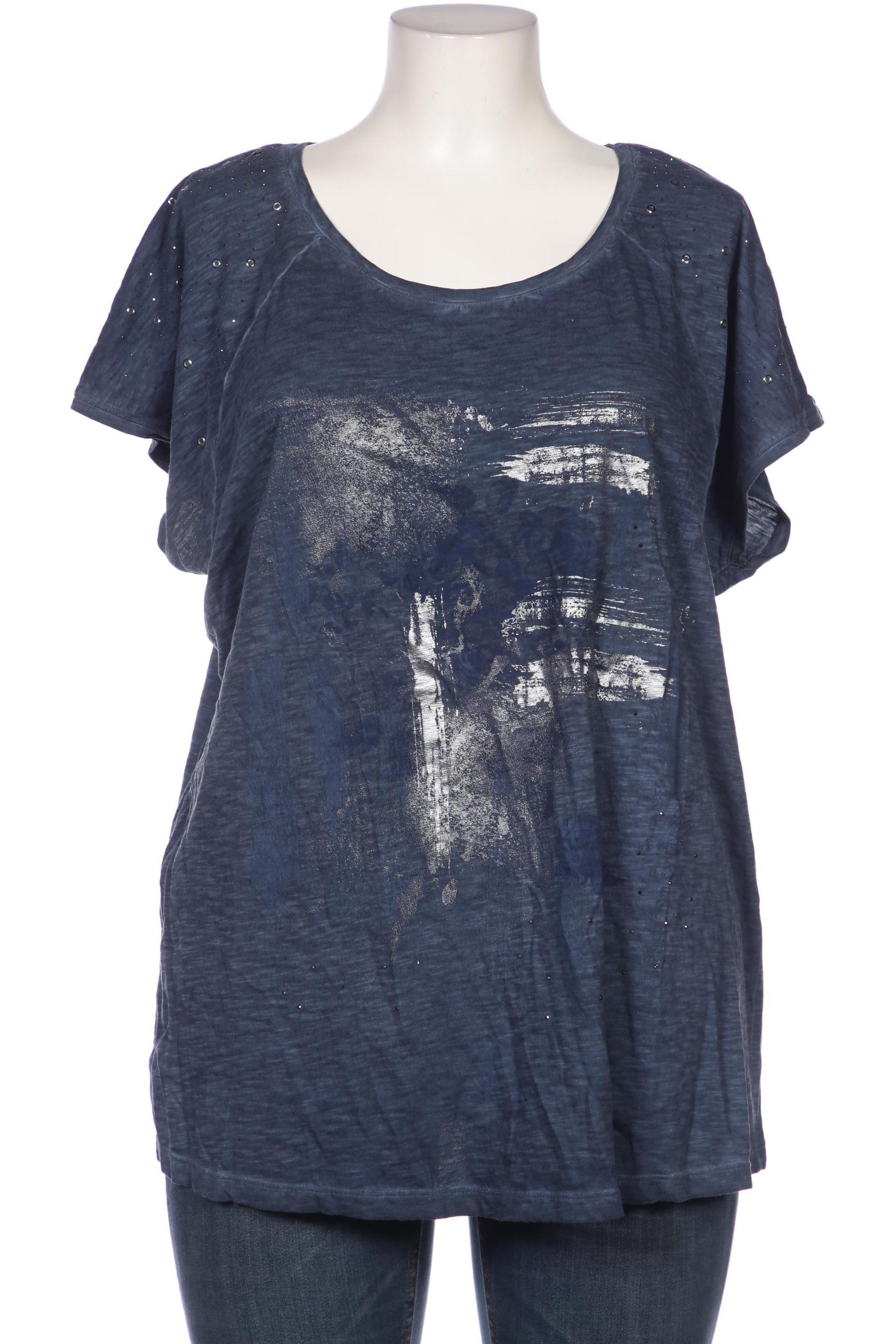 

Ulla Popken Damen T-Shirt, blau, Gr. 46