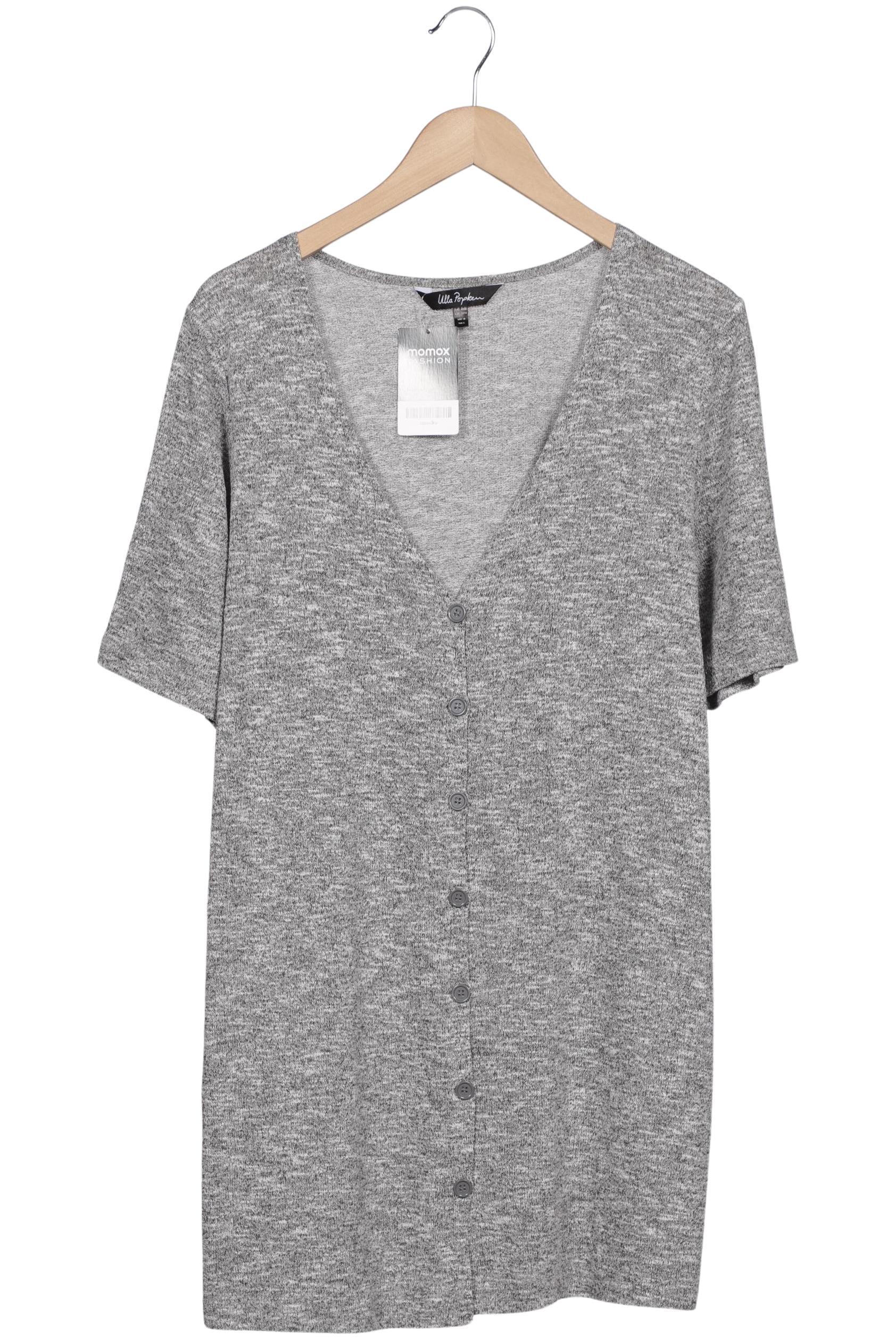 

Ulla Popken Damen Strickjacke, grau, Gr. 42