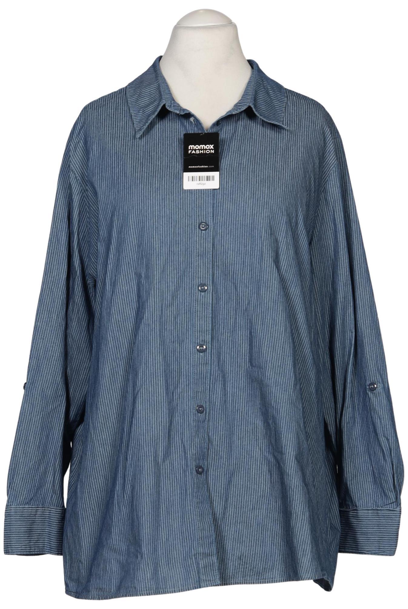 

Ulla Popken Damen Bluse, blau, Gr. 50