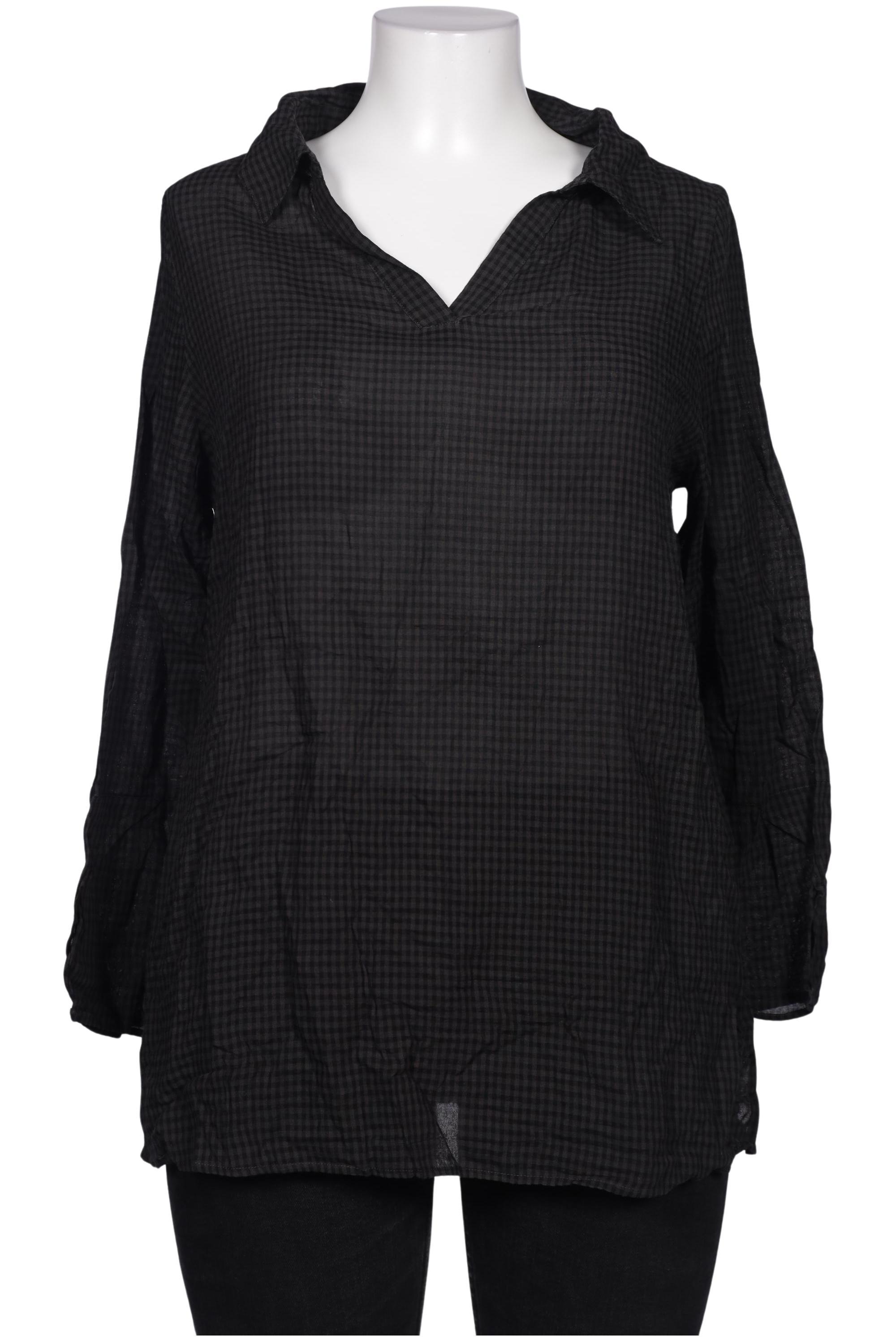 

Ulla Popken Damen Bluse, schwarz, Gr. 42