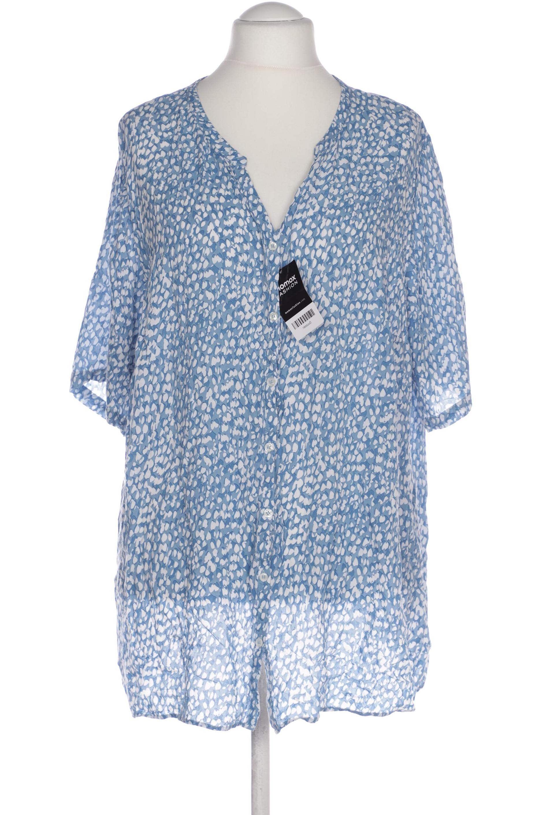 

Ulla Popken Damen Bluse, blau, Gr. 54