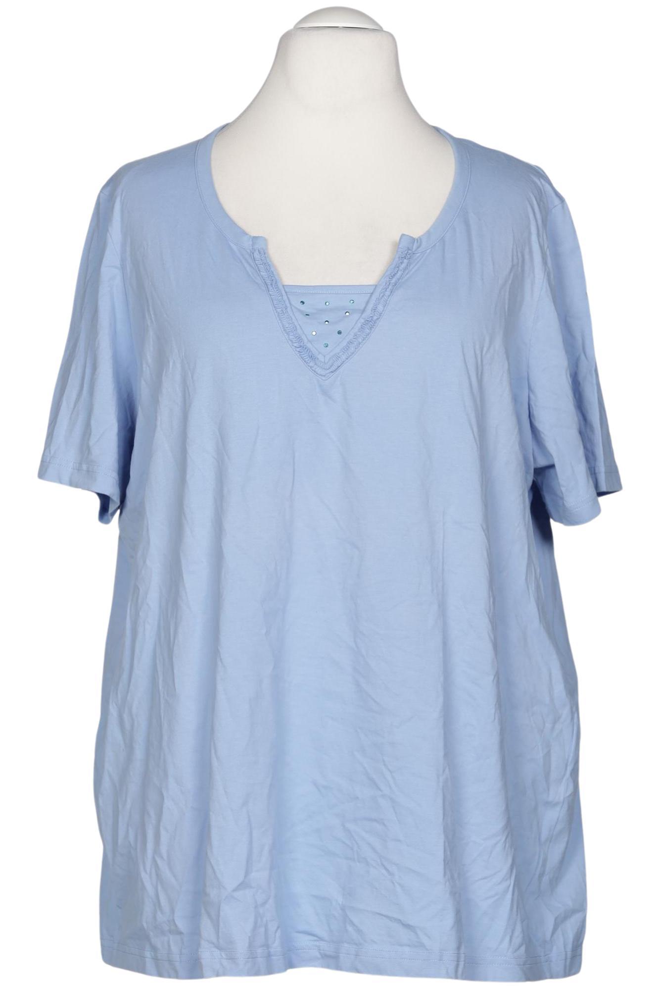 

Ulla Popken Damen T-Shirt, hellblau, Gr. 54