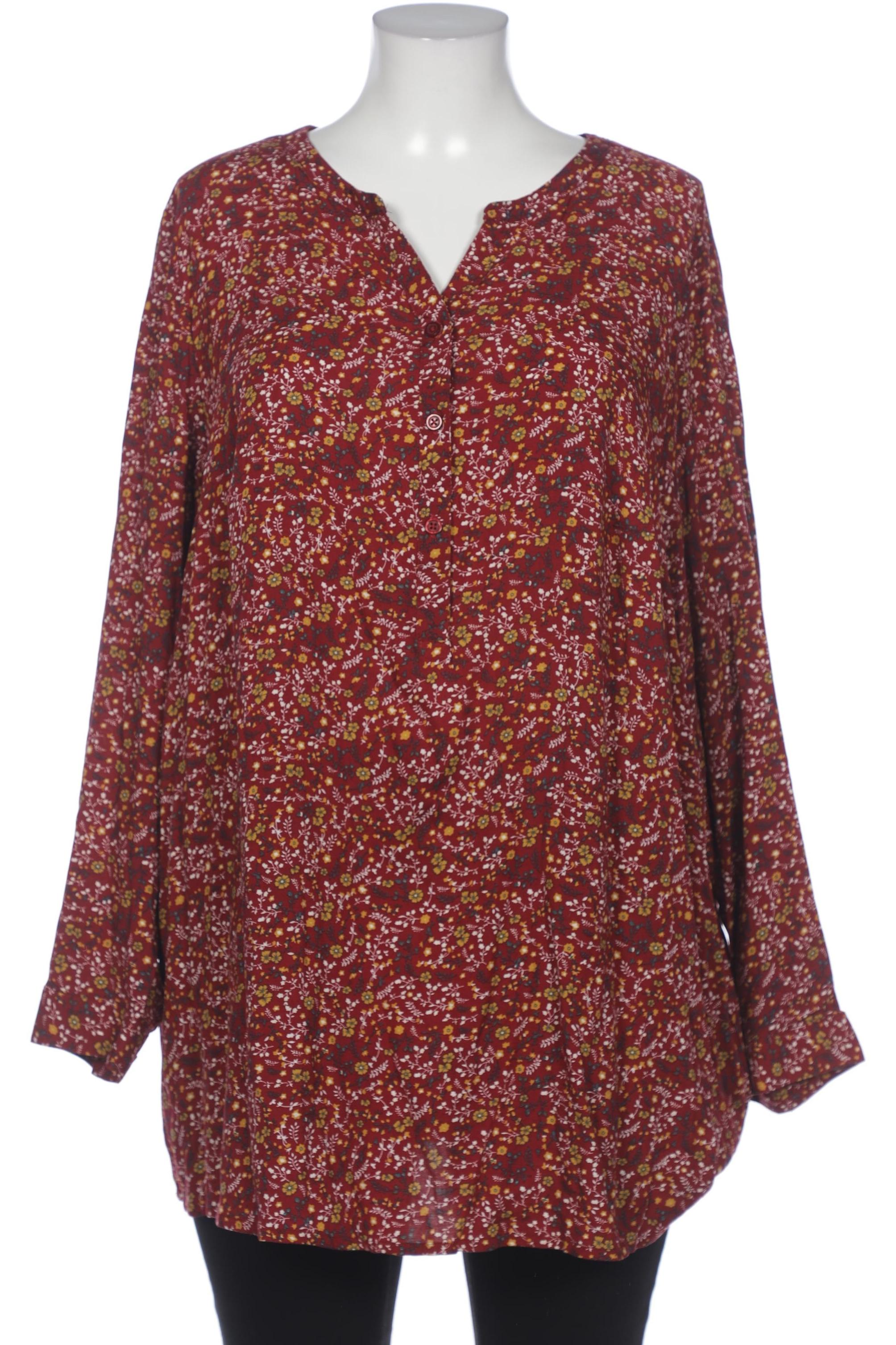 

Ulla Popken Damen Bluse, bordeaux, Gr. 50