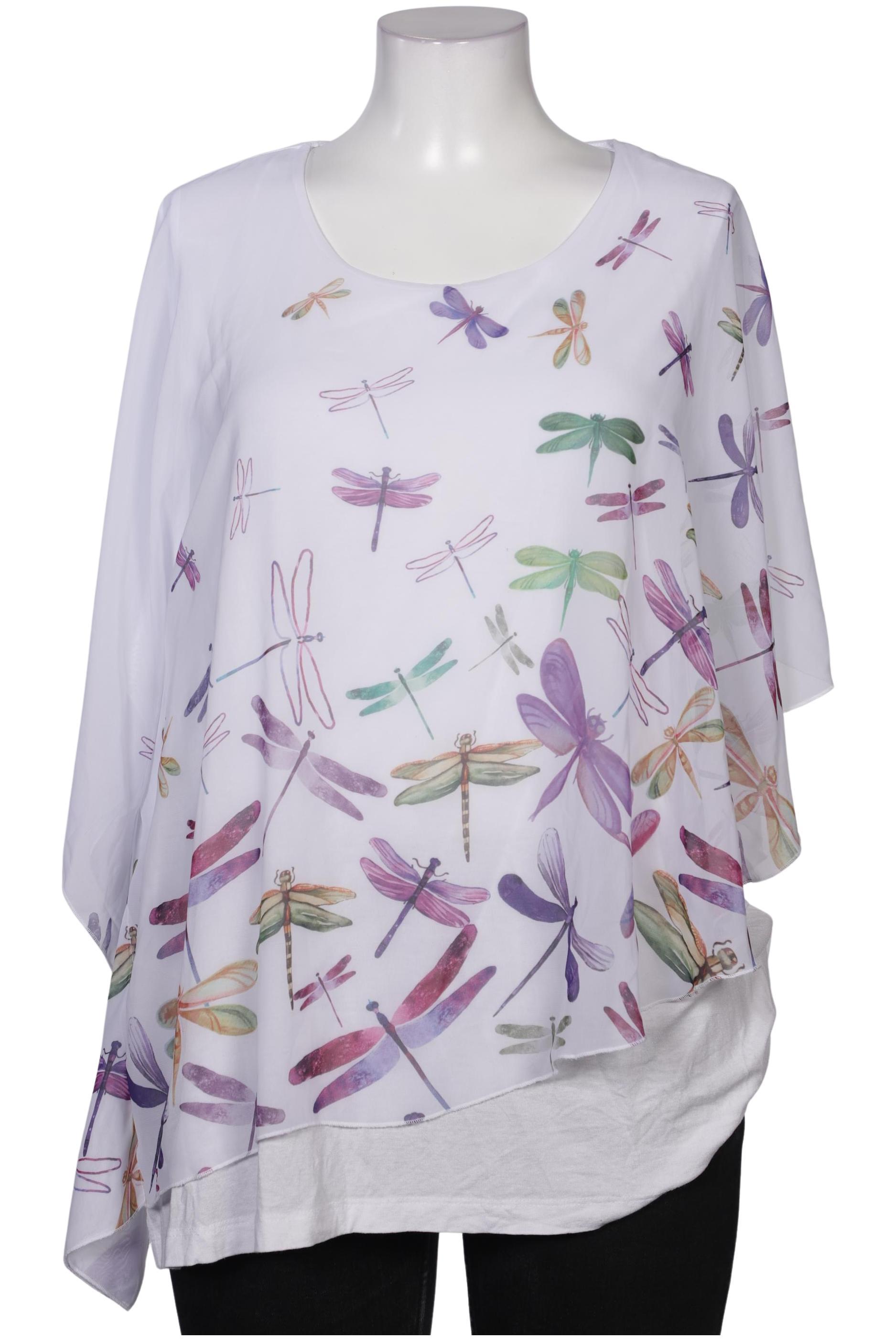 

Ulla Popken Damen Bluse, weiß, Gr. 46