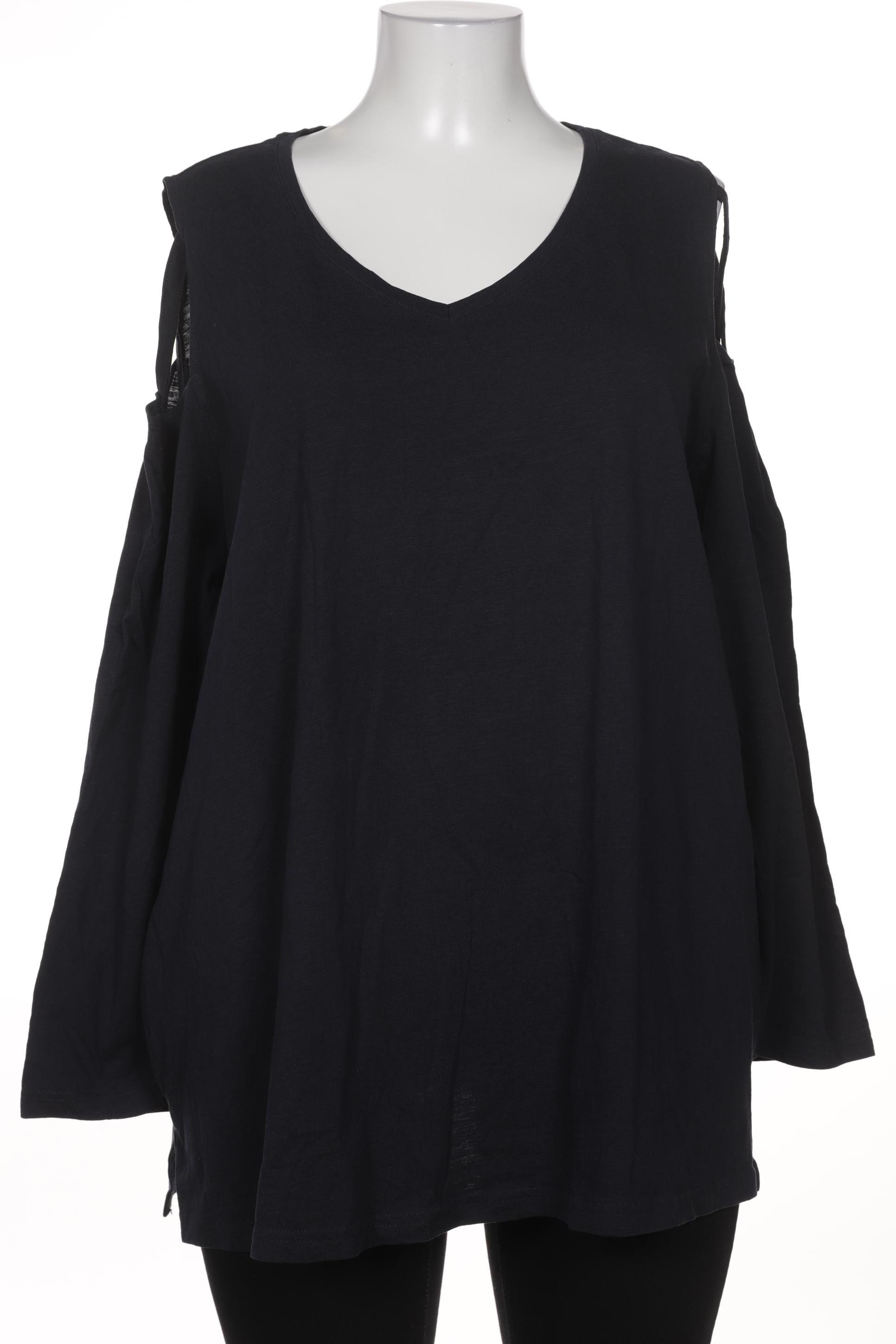 

Ulla Popken Damen Langarmshirt, marineblau, Gr. 50