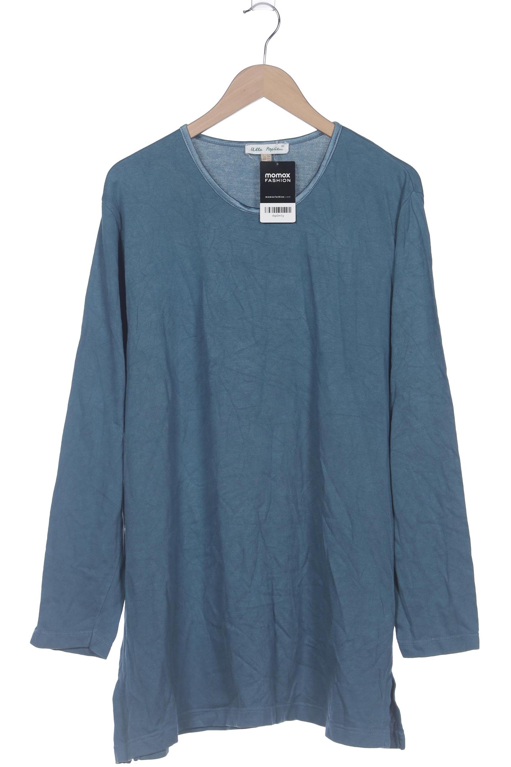 

Ulla Popken Damen Langarmshirt, blau, Gr. 46