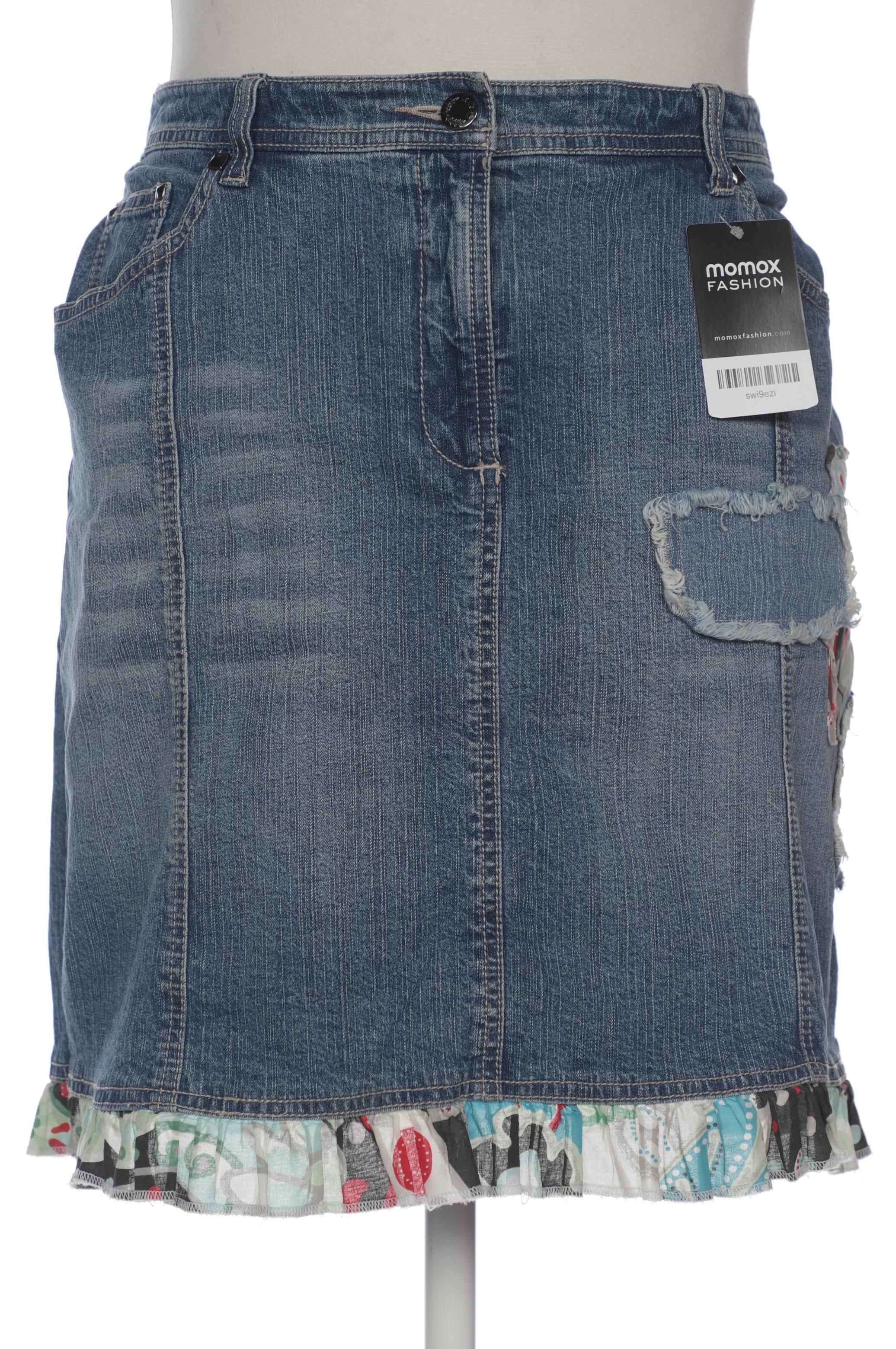 

Ulla Popken Damen Rock, blau, Gr. 38