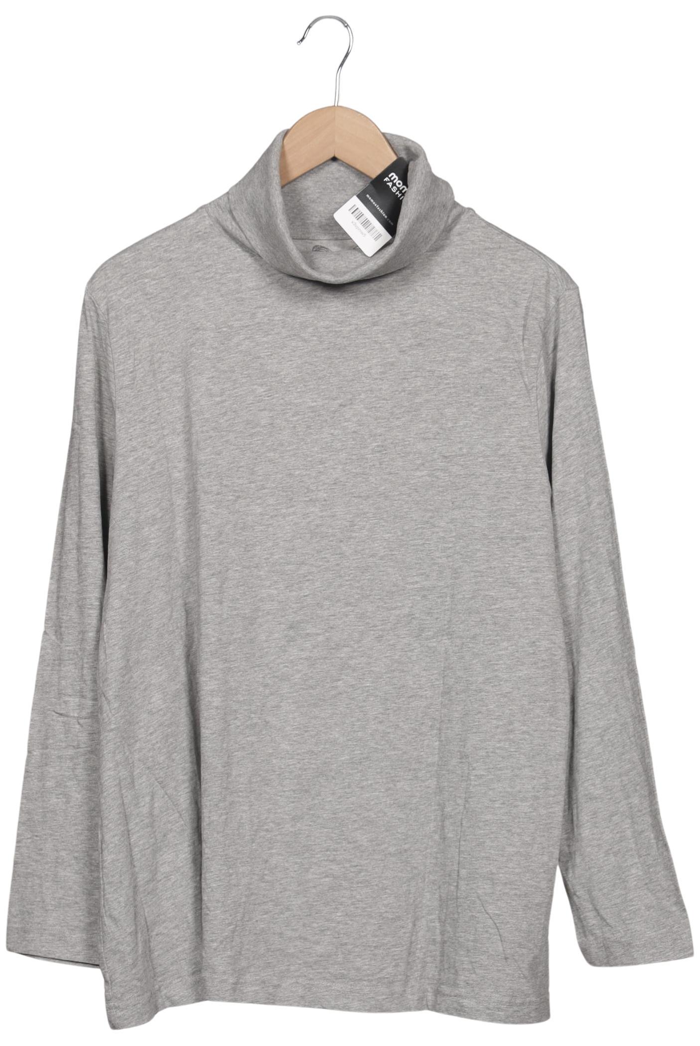 

Ulla Popken Damen Langarmshirt, grau, Gr. 46