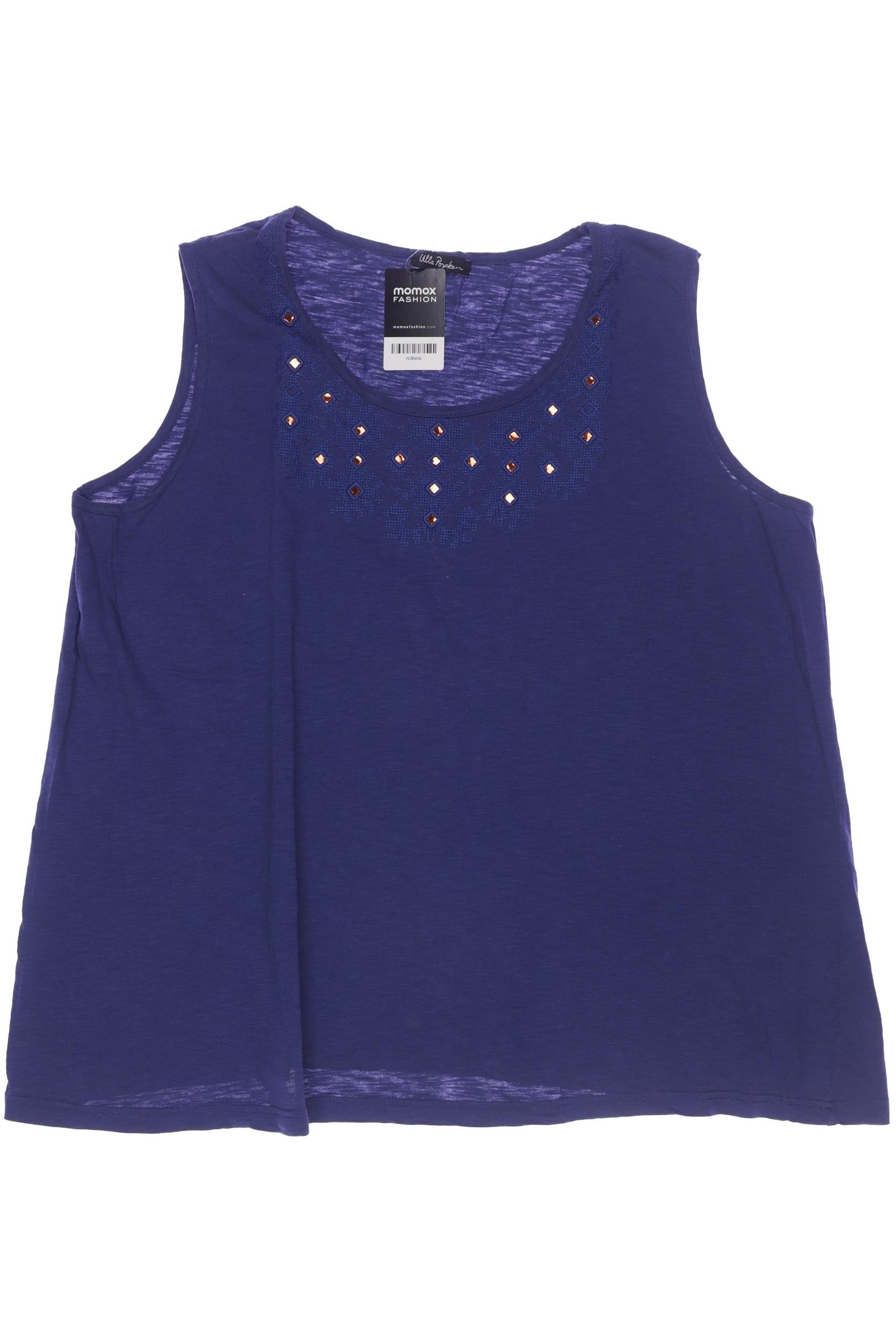 

Ulla Popken Damen Top, blau, Gr. 54