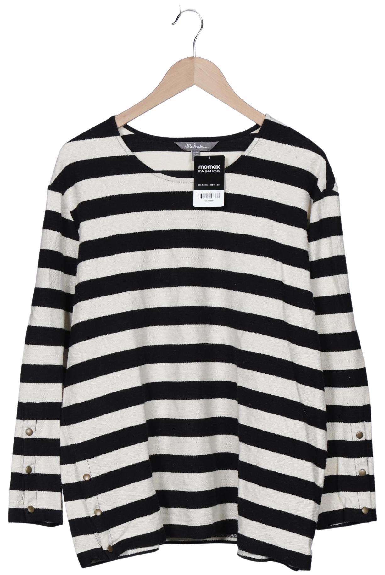 

Ulla Popken Damen Langarmshirt, schwarz, Gr. 42