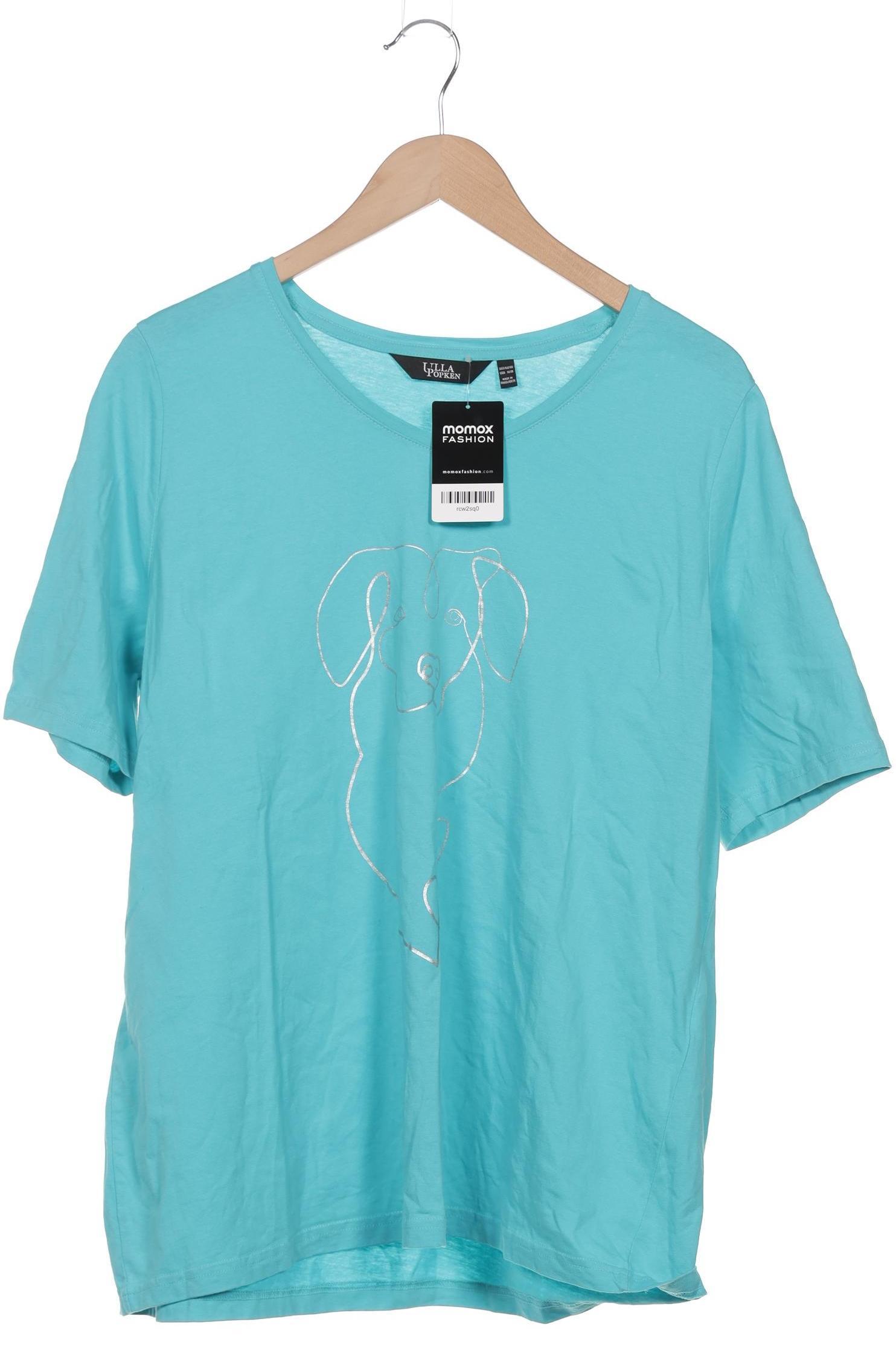 

Ulla Popken Damen T-Shirt, hellblau, Gr. 46