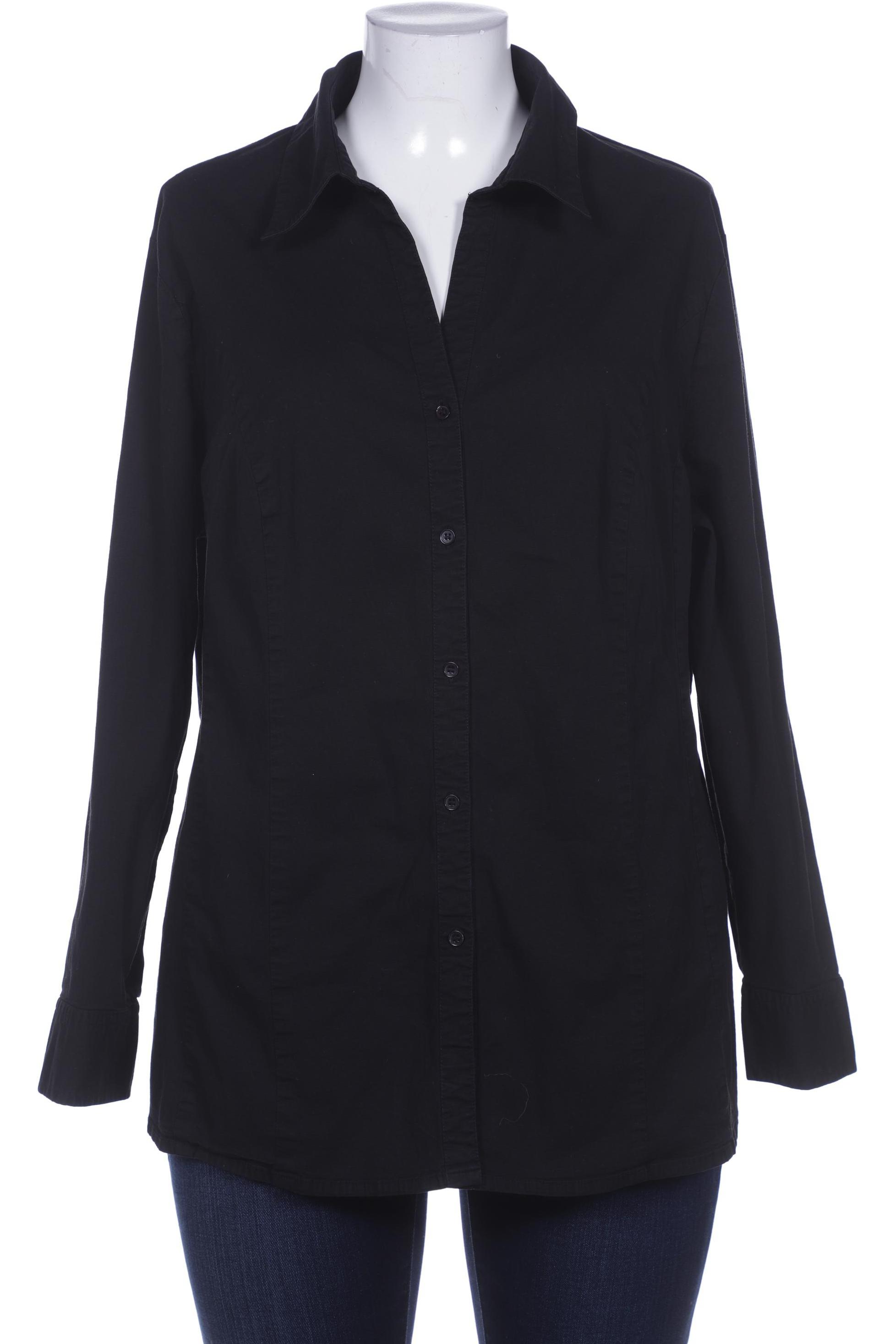 

Ulla Popken Damen Bluse, schwarz, Gr. 52