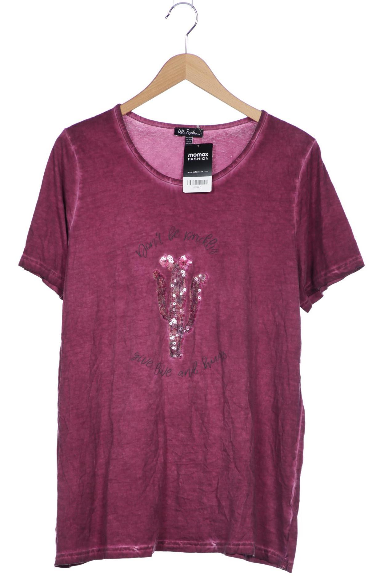 

Ulla Popken Damen T-Shirt, bordeaux, Gr. 46