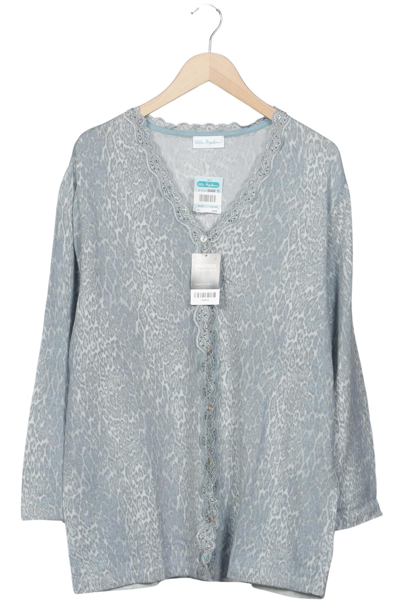 

Ulla Popken Damen Strickjacke, hellblau, Gr. 42