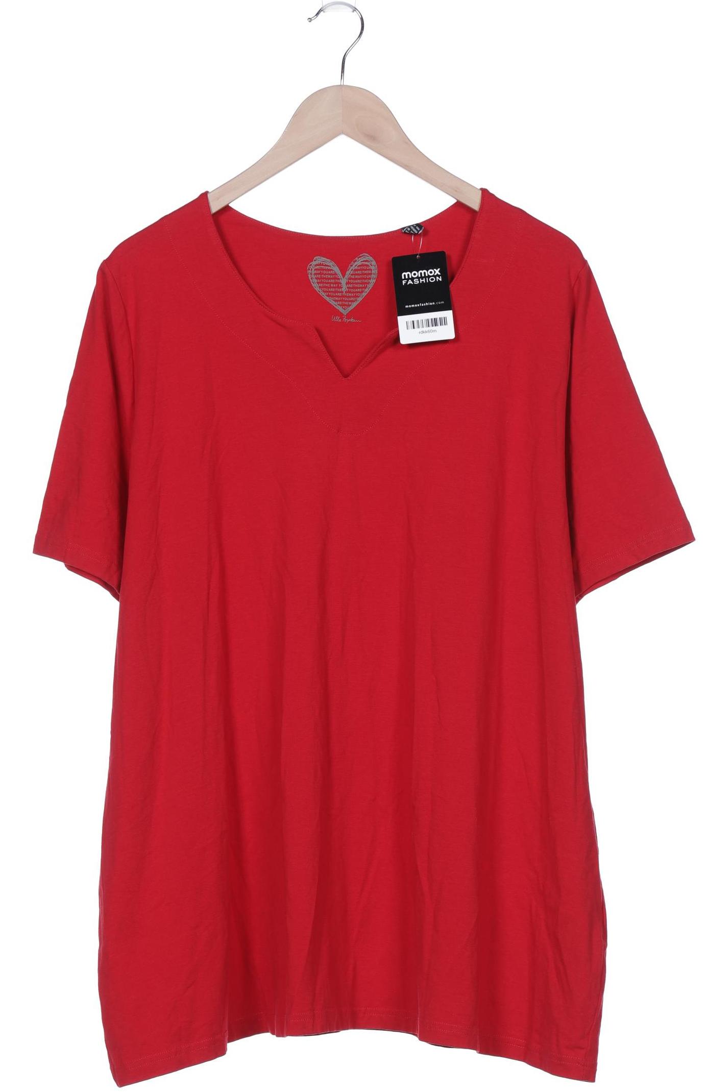 

Ulla Popken Damen T-Shirt, rot, Gr. 50