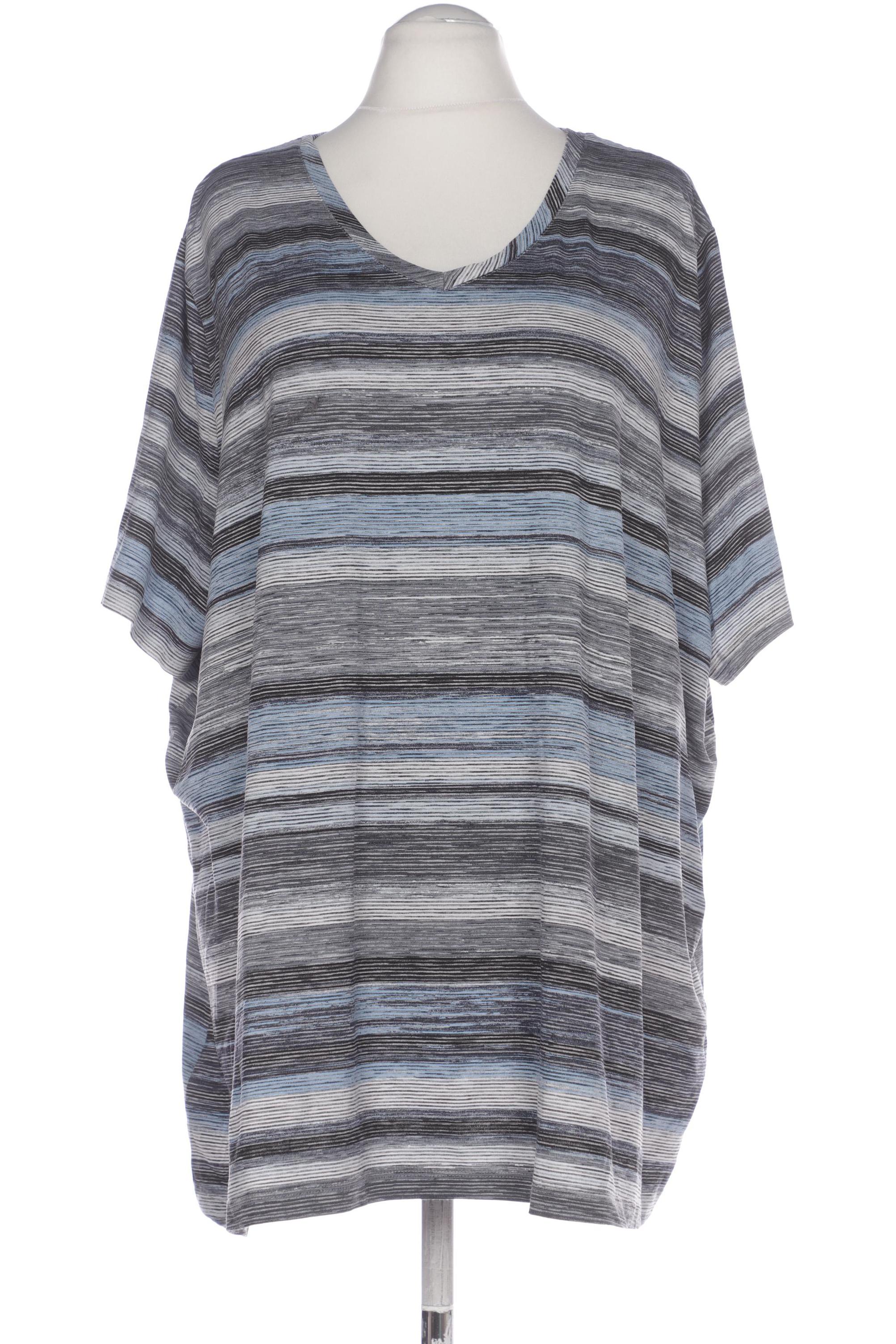 

Ulla Popken Damen T-Shirt, grau, Gr. 58