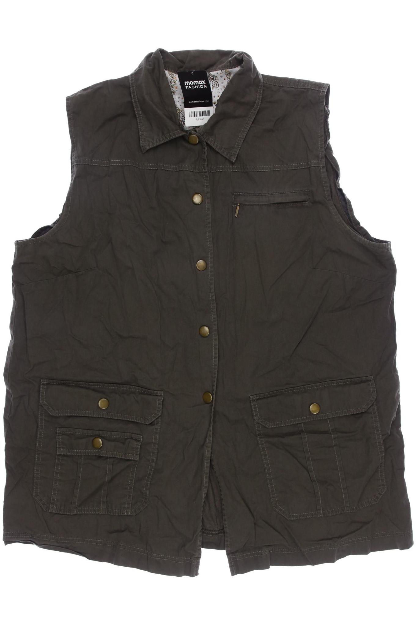 

Ulla Popken Damen Weste, grün, Gr. 46