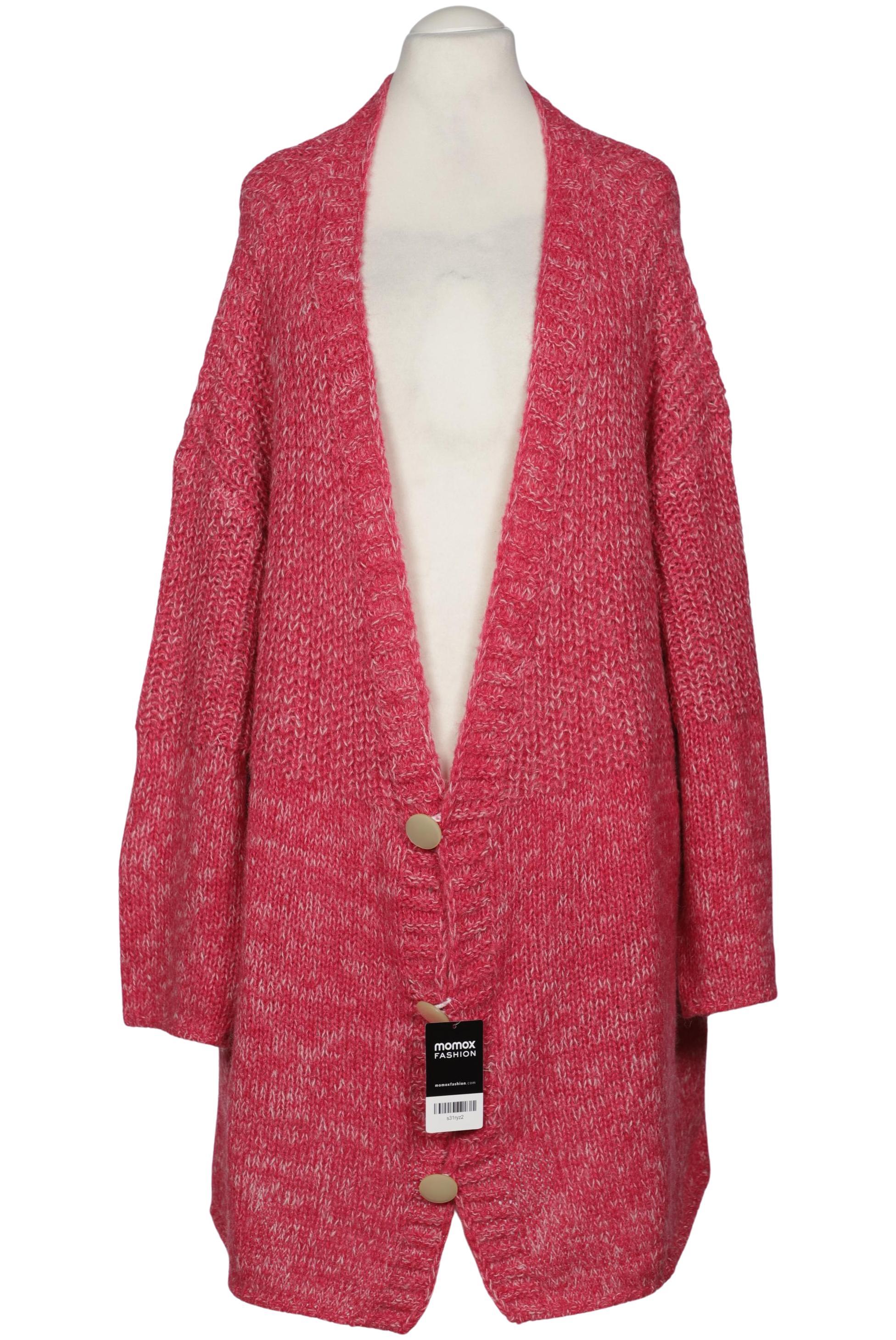 

Ulla Popken Damen Strickjacke, pink, Gr. 54