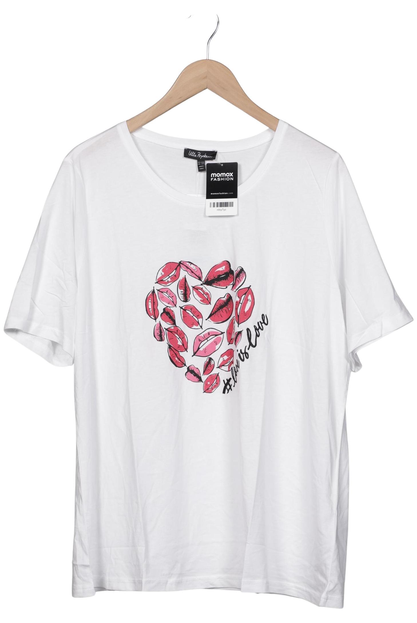 

Ulla Popken Damen T-Shirt, weiß, Gr. 46