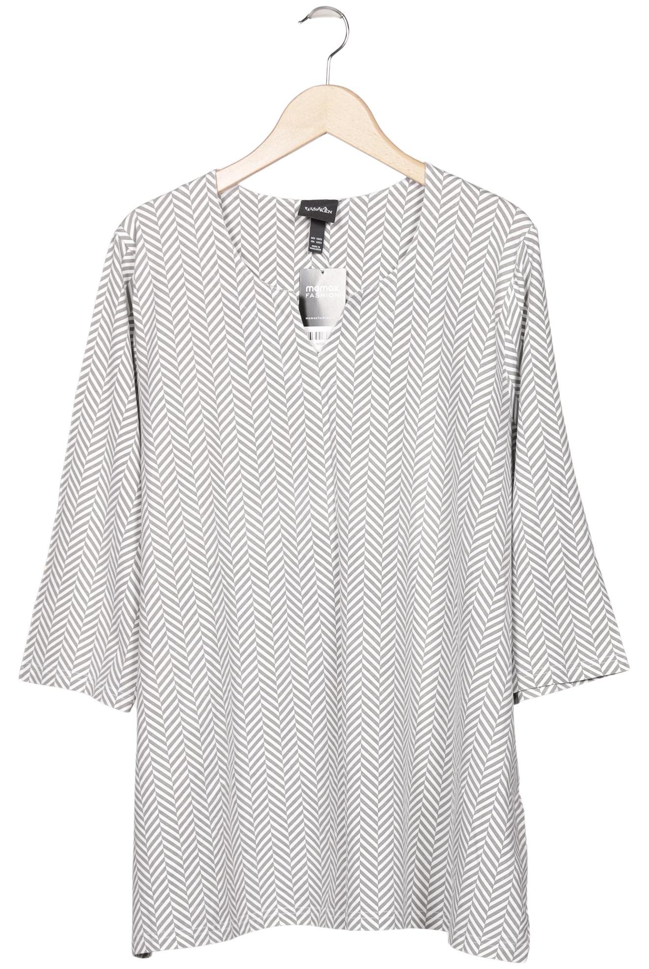 

Ulla Popken Damen Langarmshirt, mehrfarbig, Gr. 50