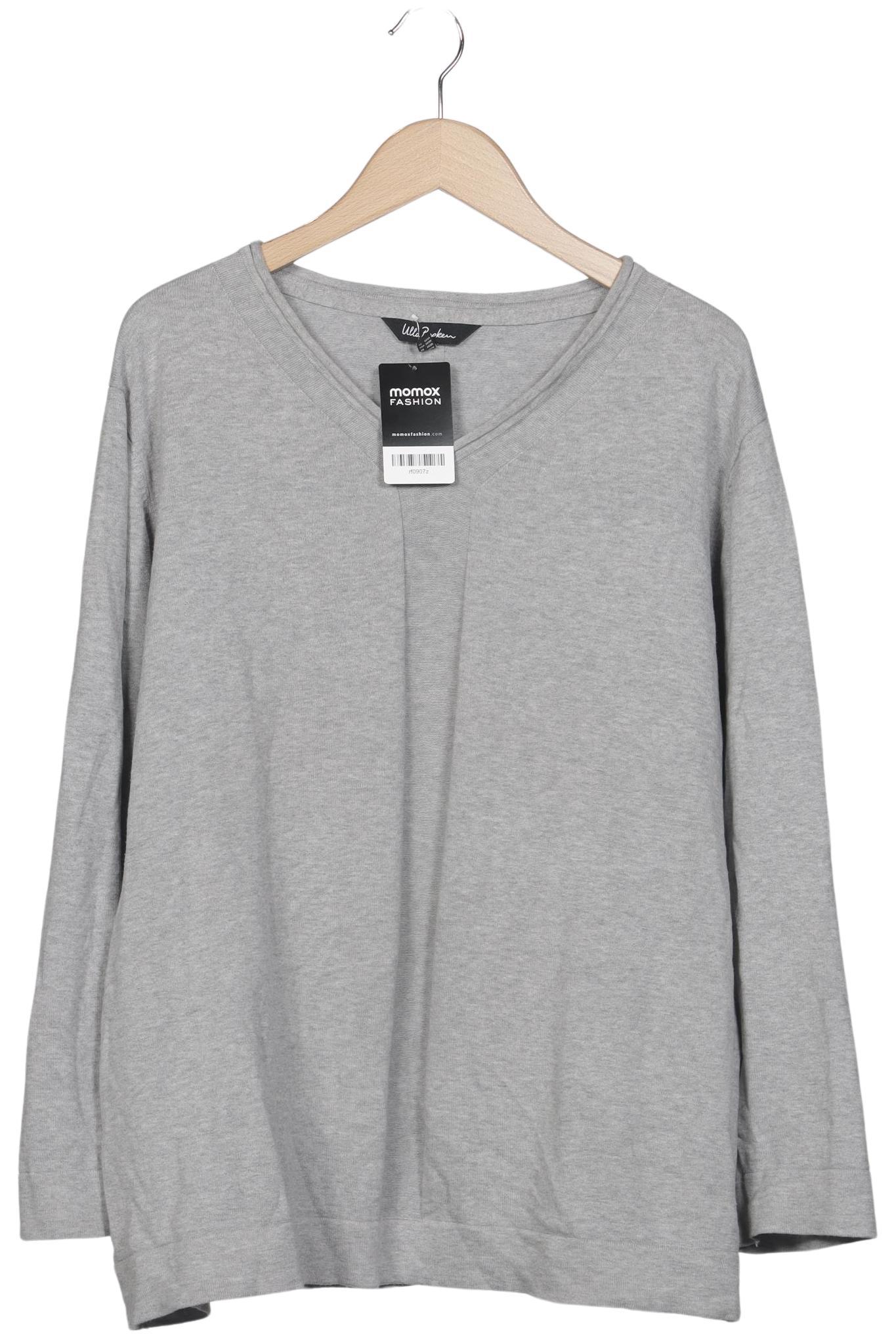 

Ulla Popken Damen Pullover, grau, Gr. 50
