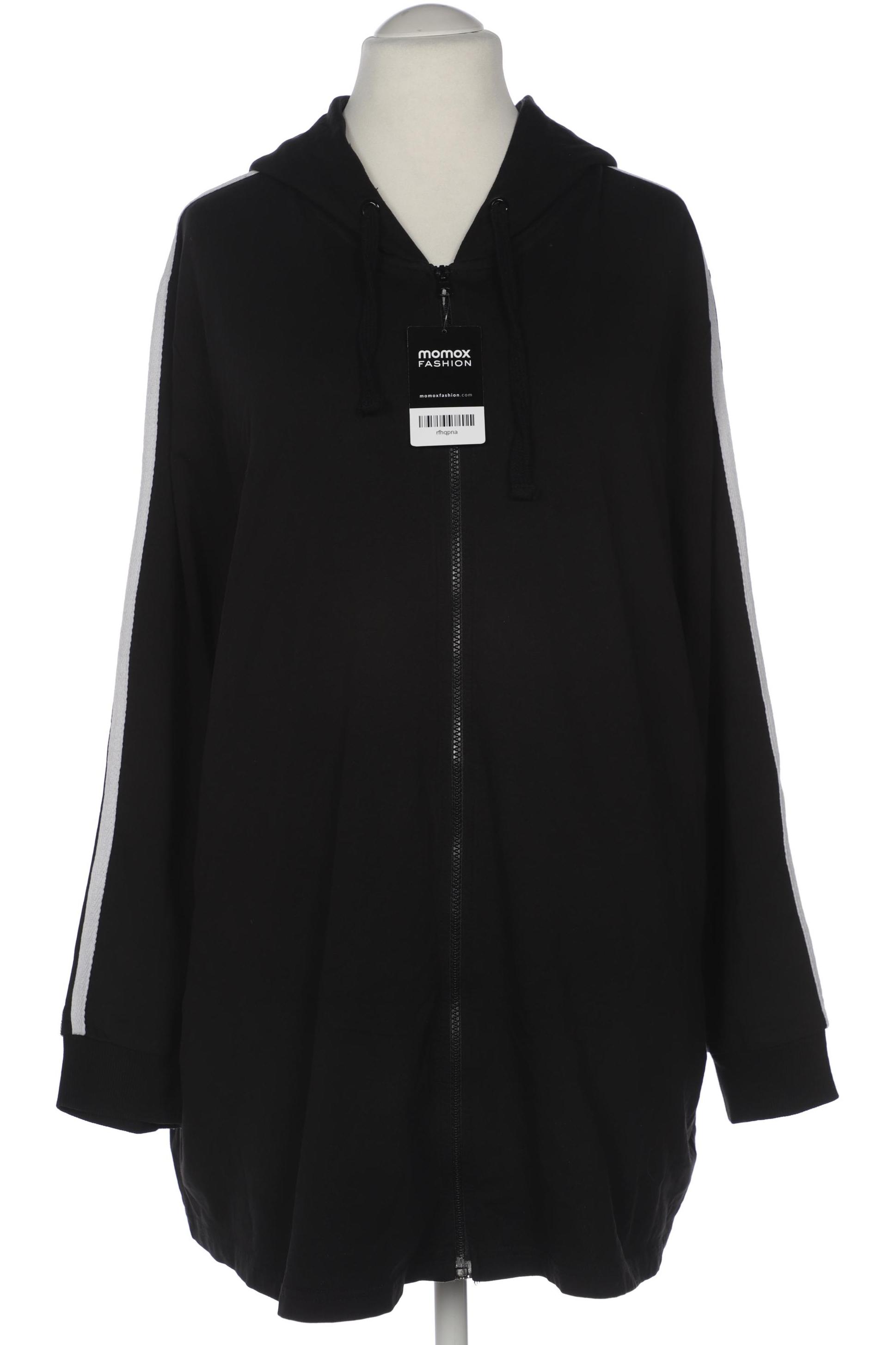 

Ulla Popken Damen Kapuzenpullover, schwarz, Gr. 54