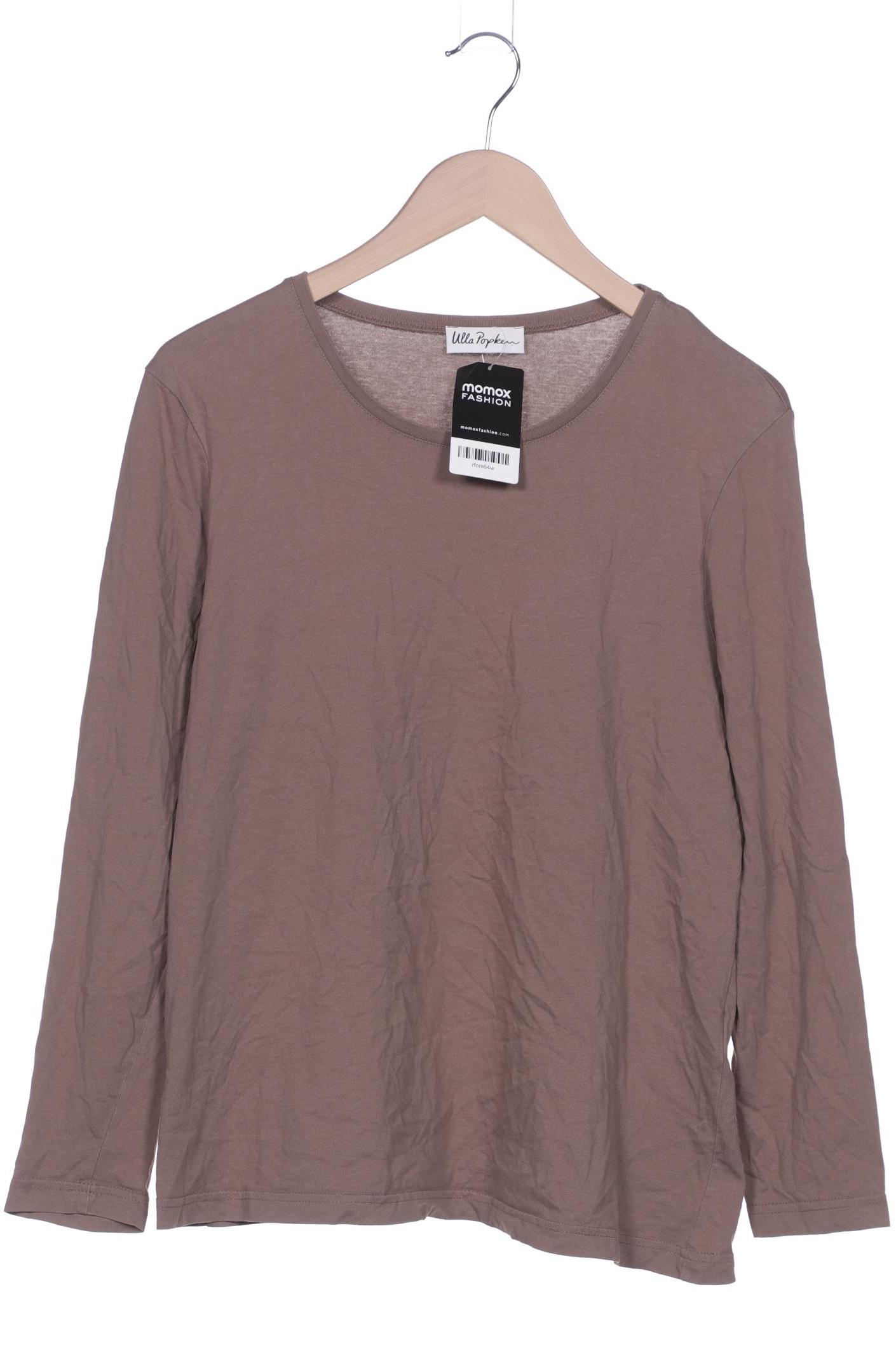 

Ulla Popken Damen Langarmshirt, braun