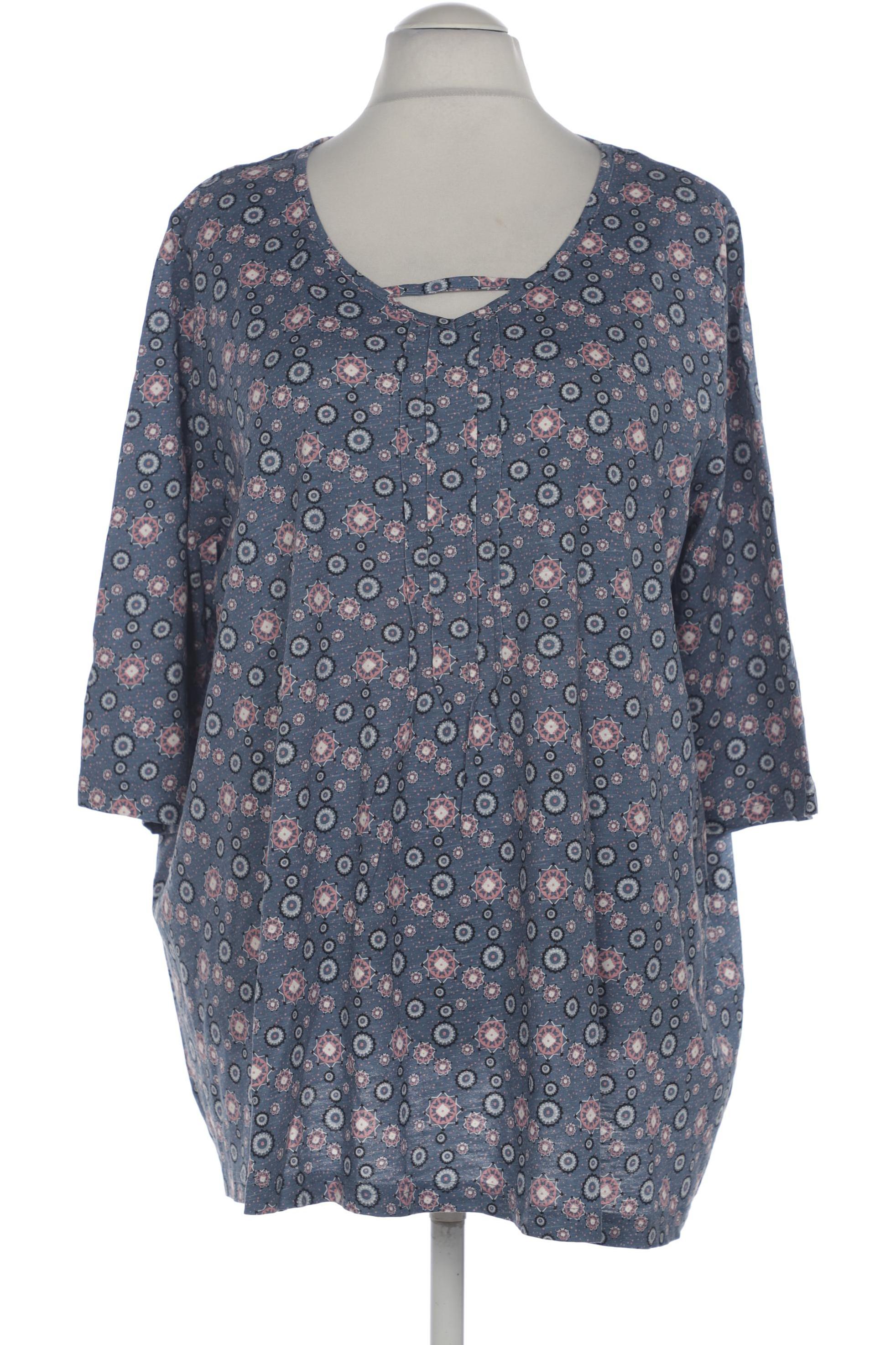 

Ulla Popken Damen T-Shirt, blau, Gr. 54