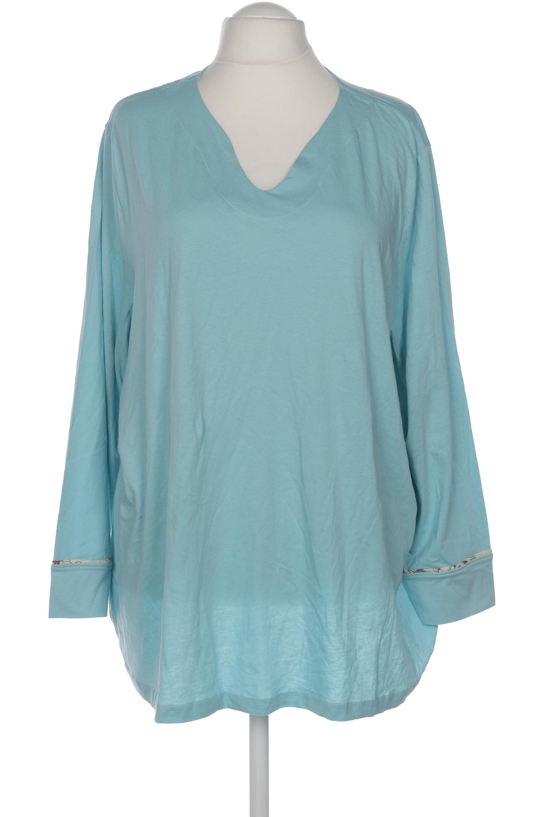 

Ulla Popken Damen Langarmshirt, hellblau