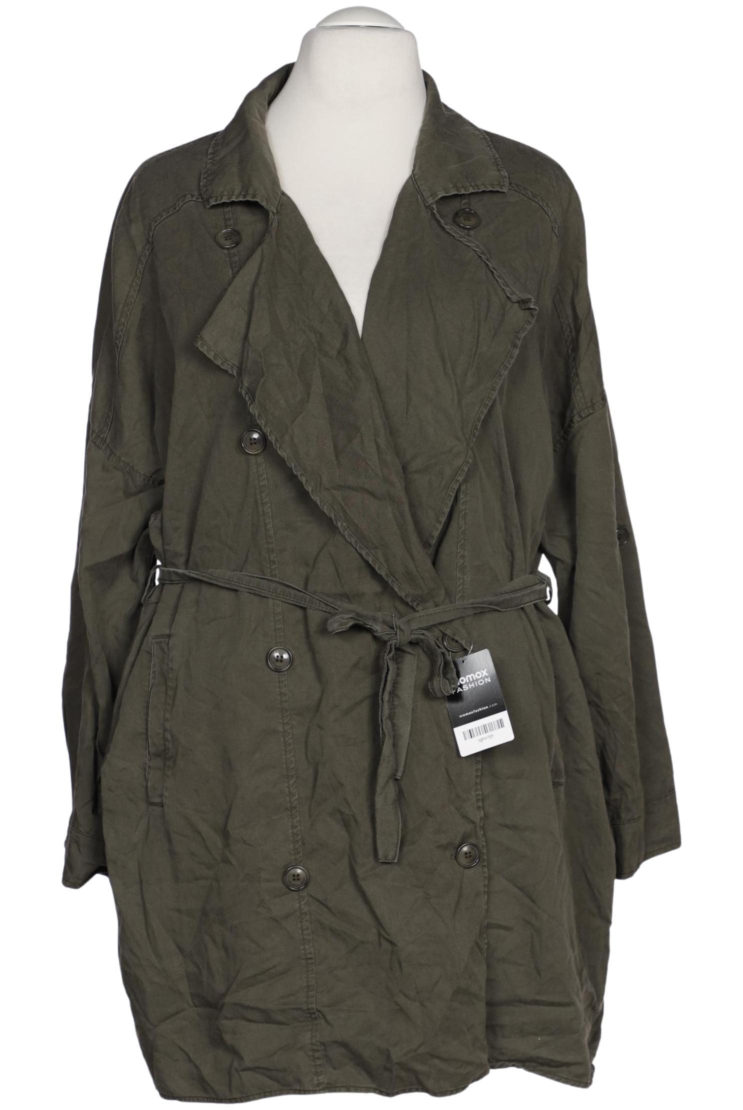 

Ulla Popken Damen Mantel, grün, Gr. 54