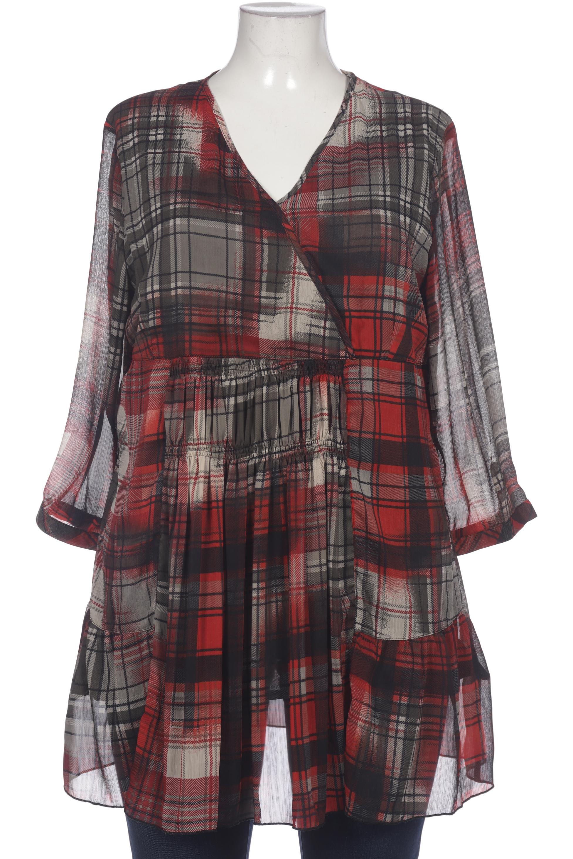 

Ulla Popken Damen Bluse, rot, Gr. 46