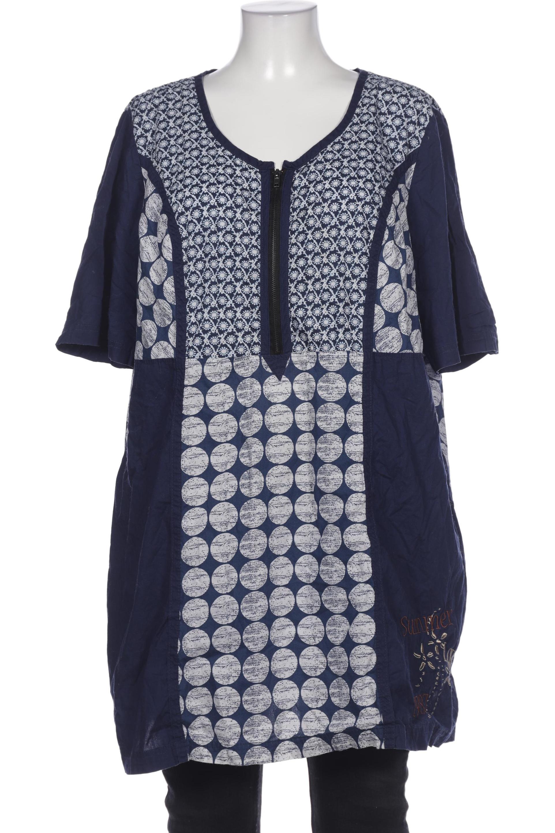 

Ulla Popken Damen Bluse, marineblau