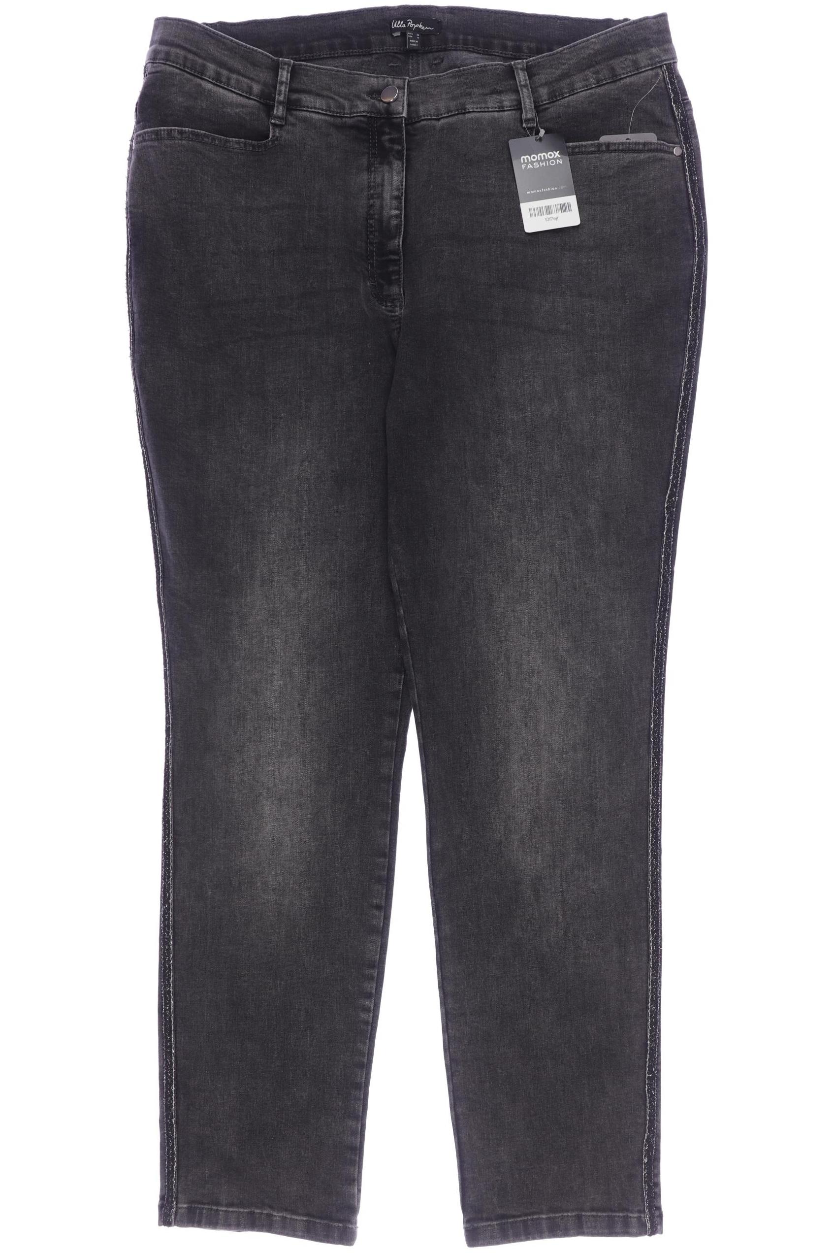 

Ulla Popken Damen Jeans, schwarz, Gr. 48