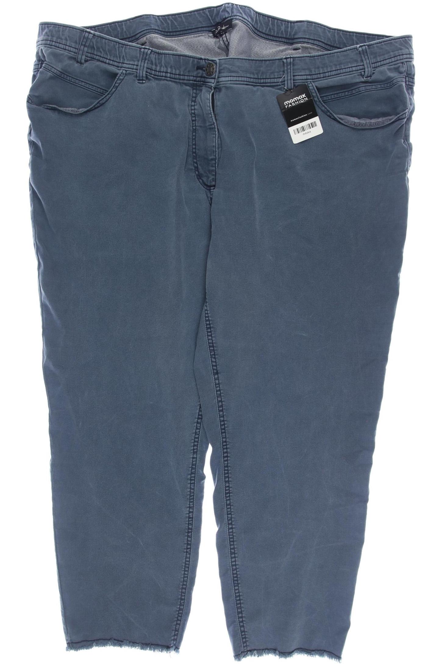 

Ulla Popken Damen Stoffhose, blau, Gr. 58