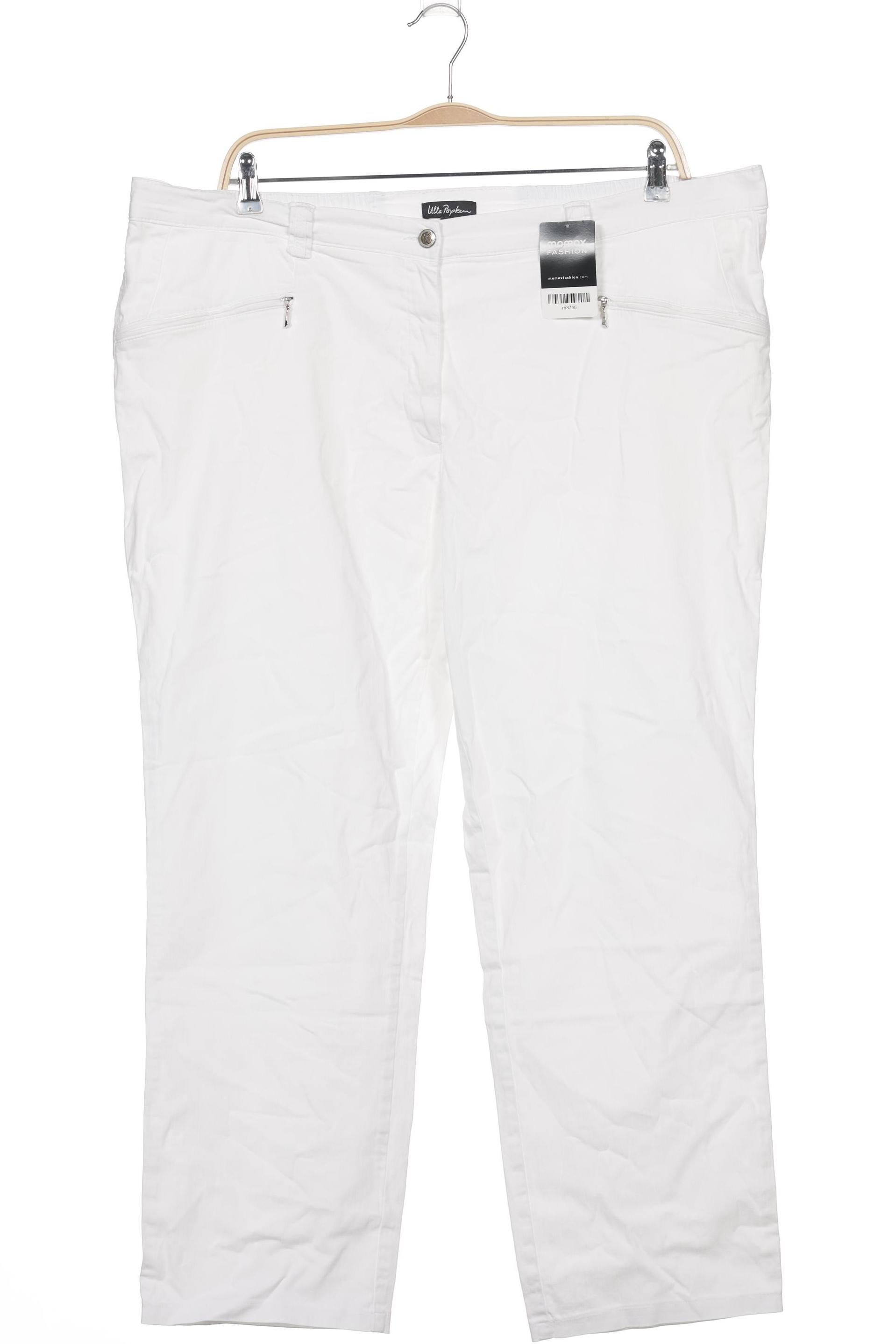 

Ulla Popken Damen Stoffhose, weiß, Gr. 26