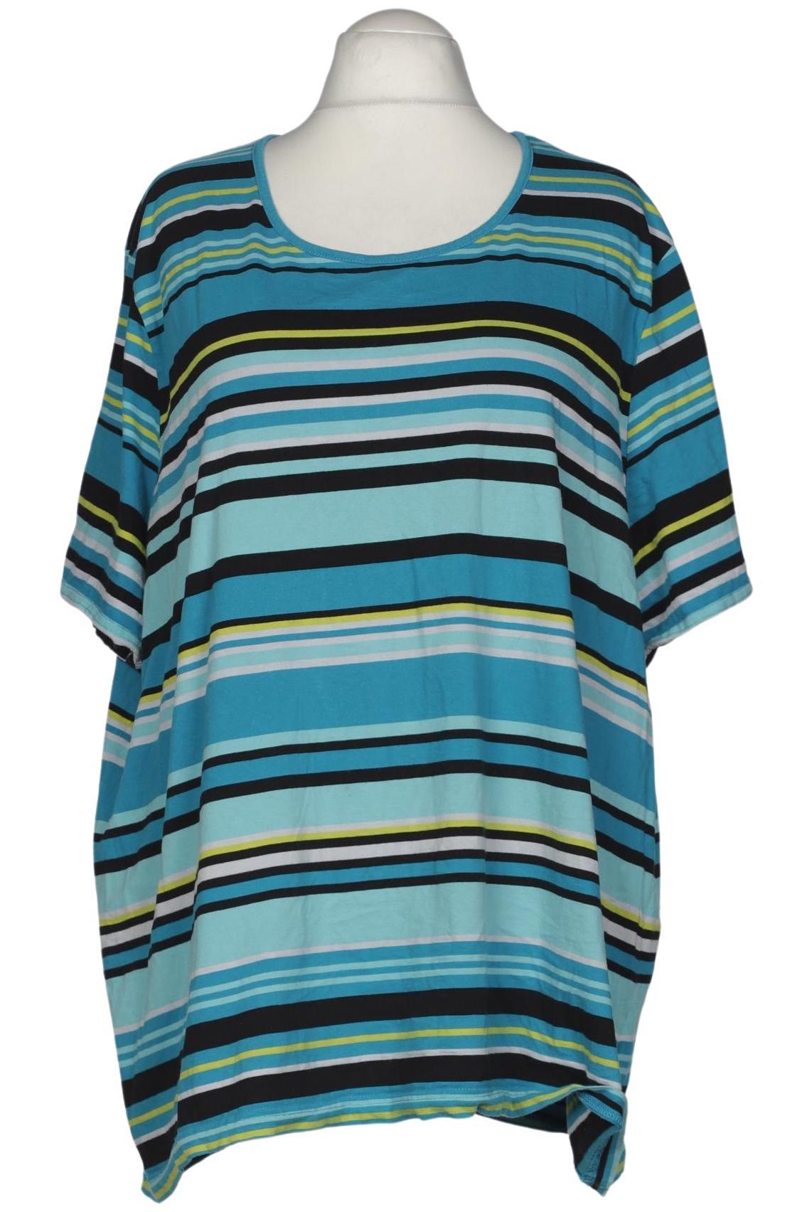 

Ulla Popken Damen T-Shirt, blau, Gr. 54