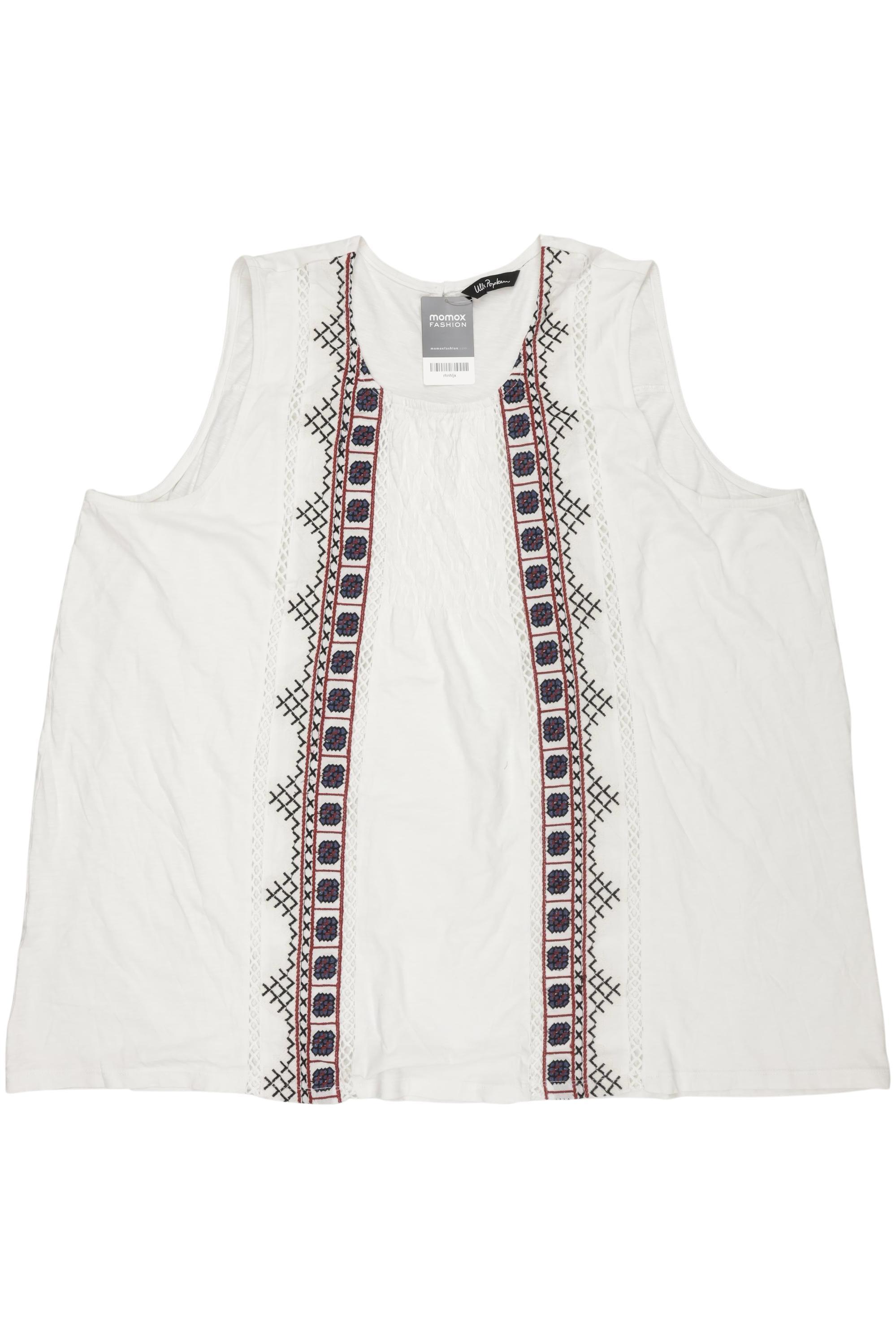 

Ulla Popken Damen Top, weiß, Gr. 56