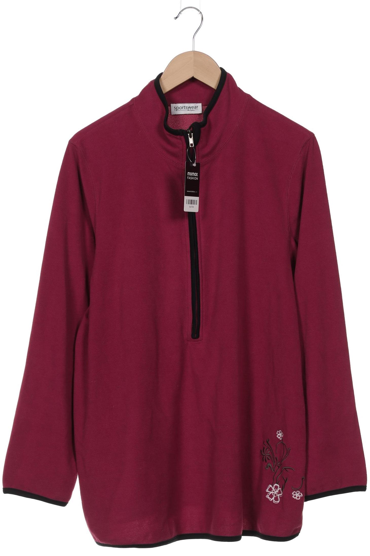

Ulla Popken Damen Sweatshirt, bordeaux, Gr. 50