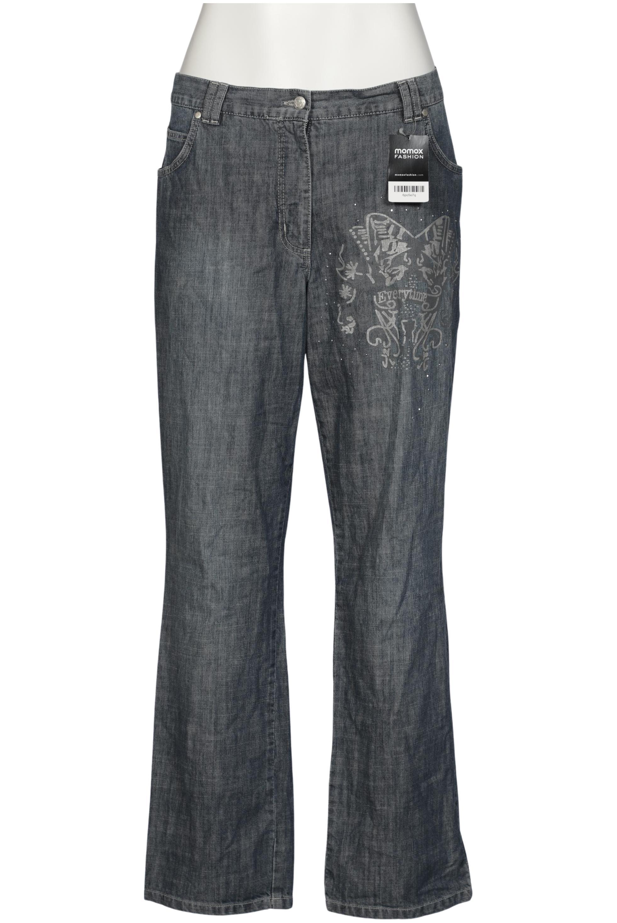 

Ulla Popken Damen Jeans, blau, Gr. 46