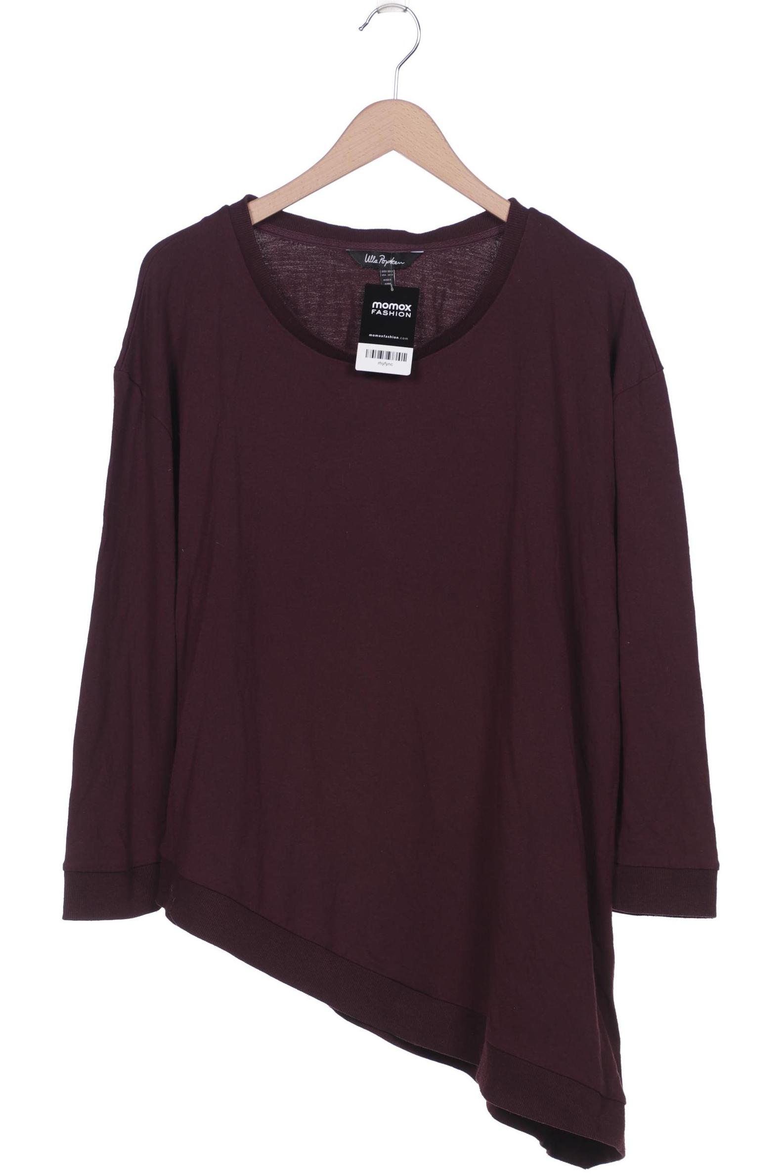 

Ulla Popken Damen Sweatshirt, bordeaux