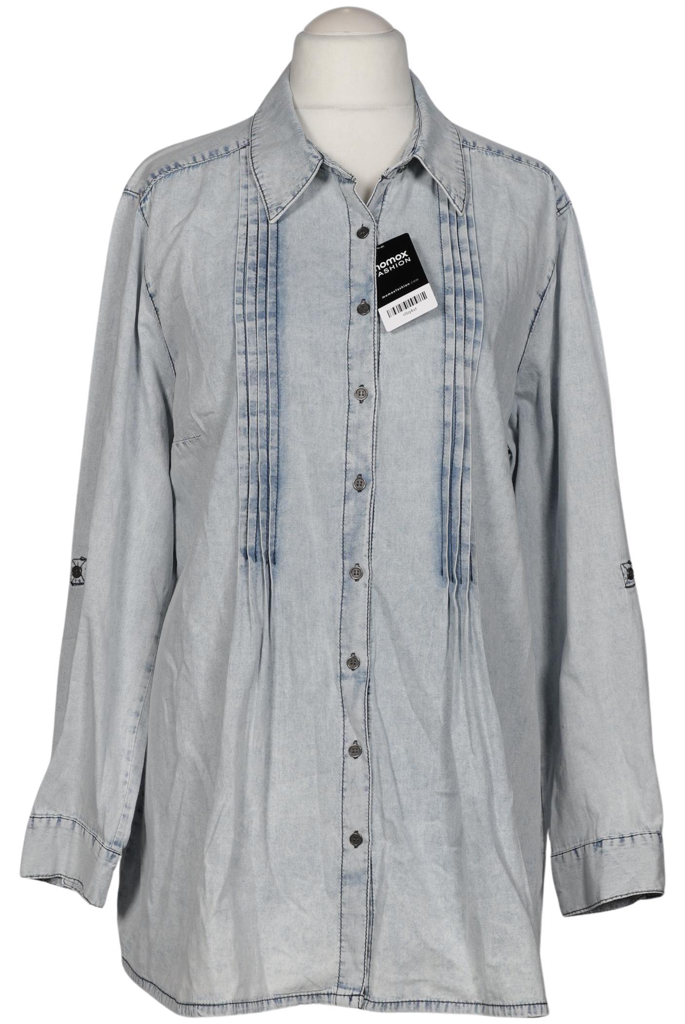 

Ulla Popken Damen Bluse, hellblau, Gr. 50