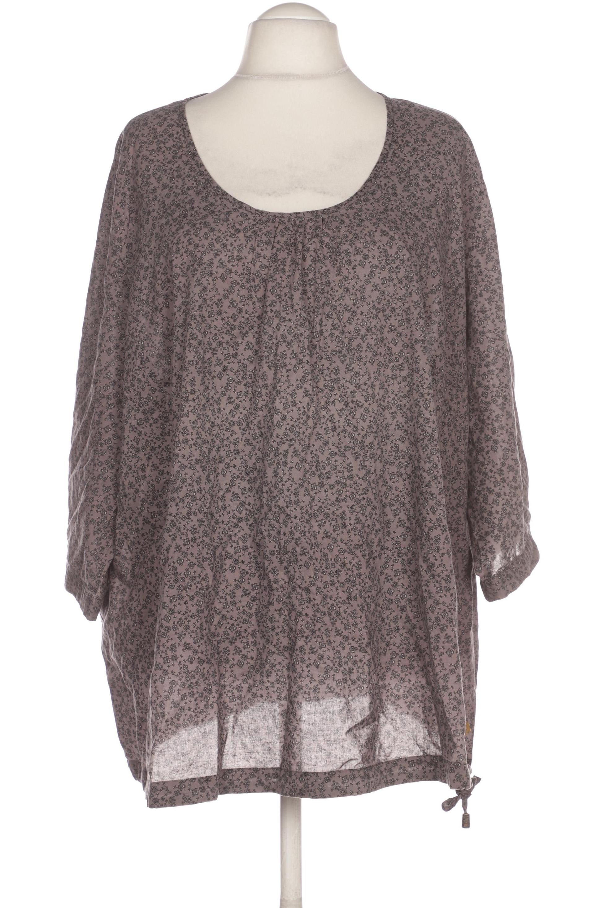 

Ulla Popken Damen Bluse, braun, Gr. 54