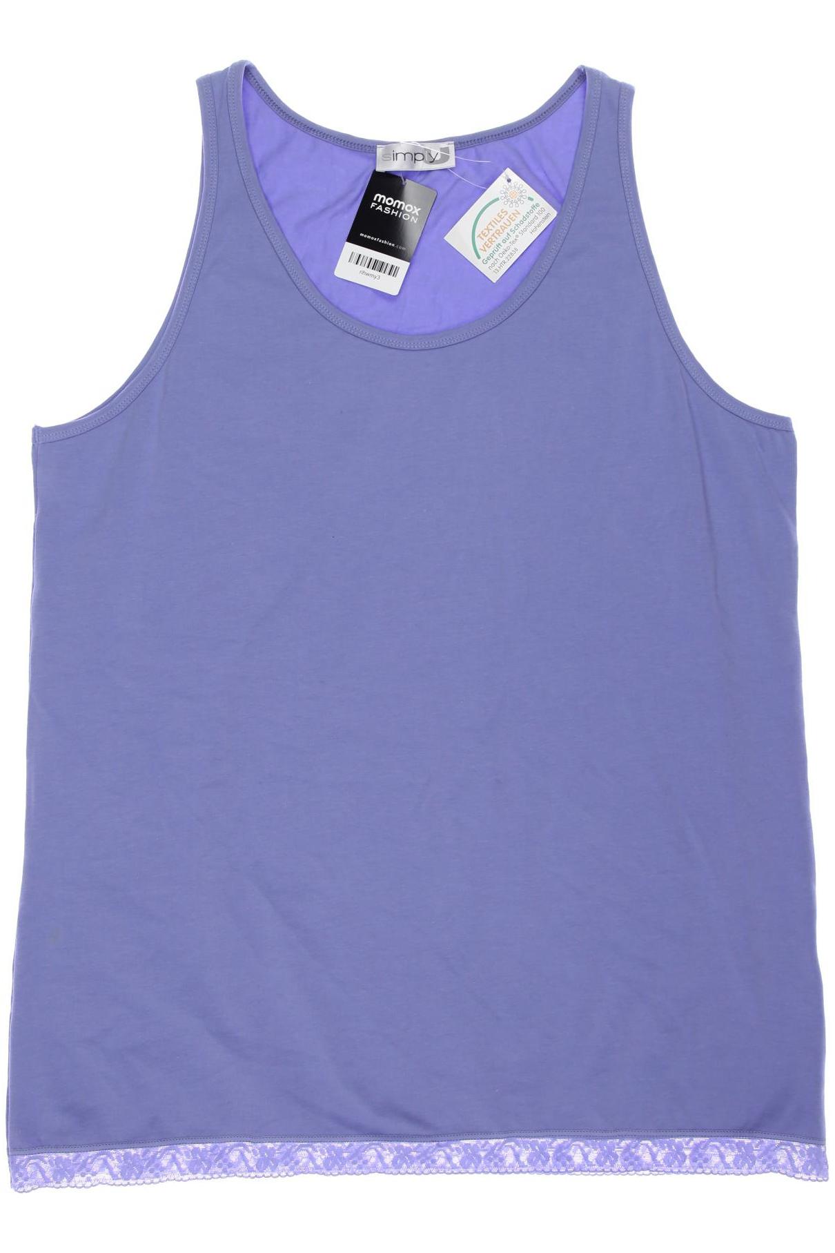 

Ulla Popken Damen Top, blau, Gr. 54
