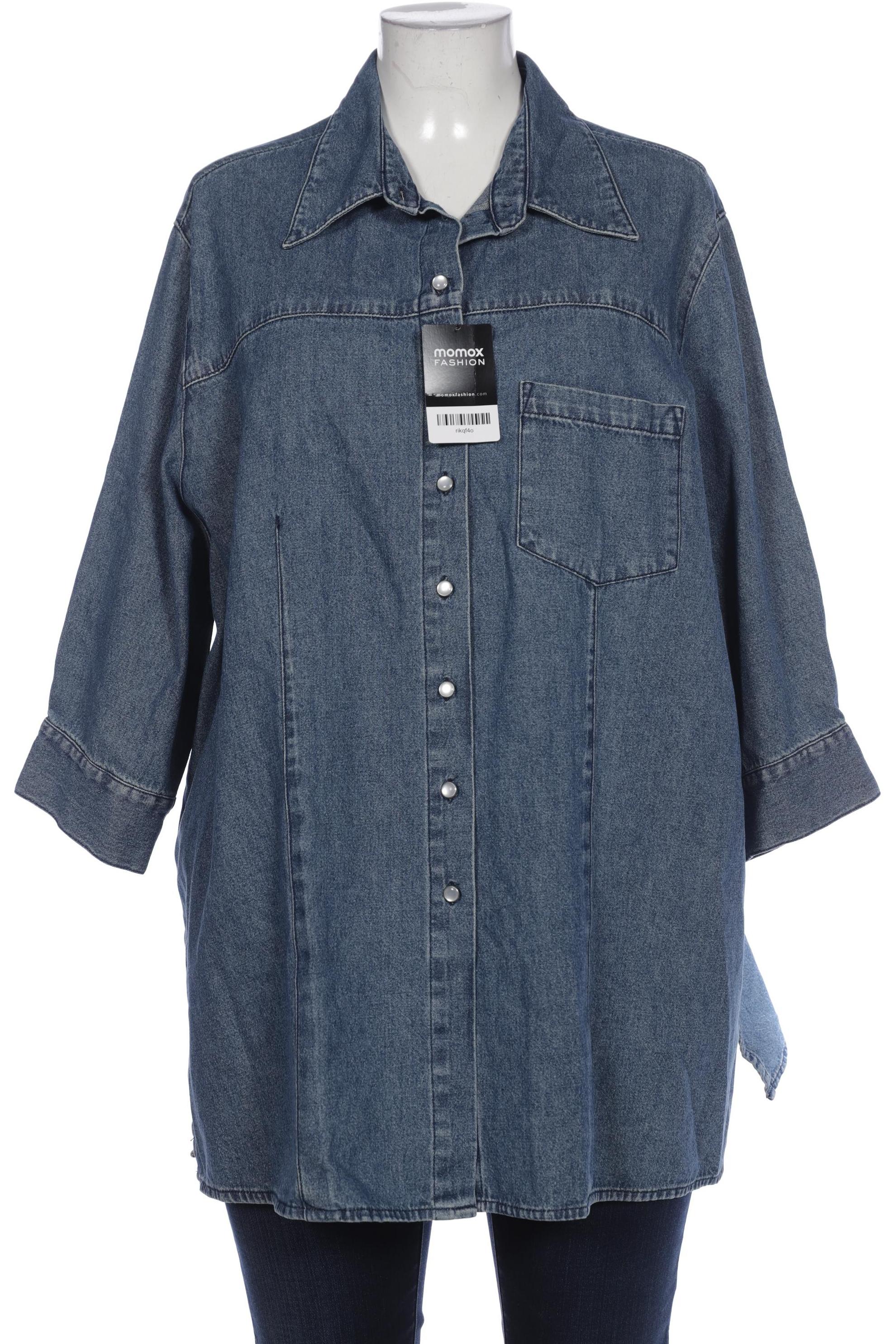 

Ulla Popken Damen Bluse, blau, Gr. 50